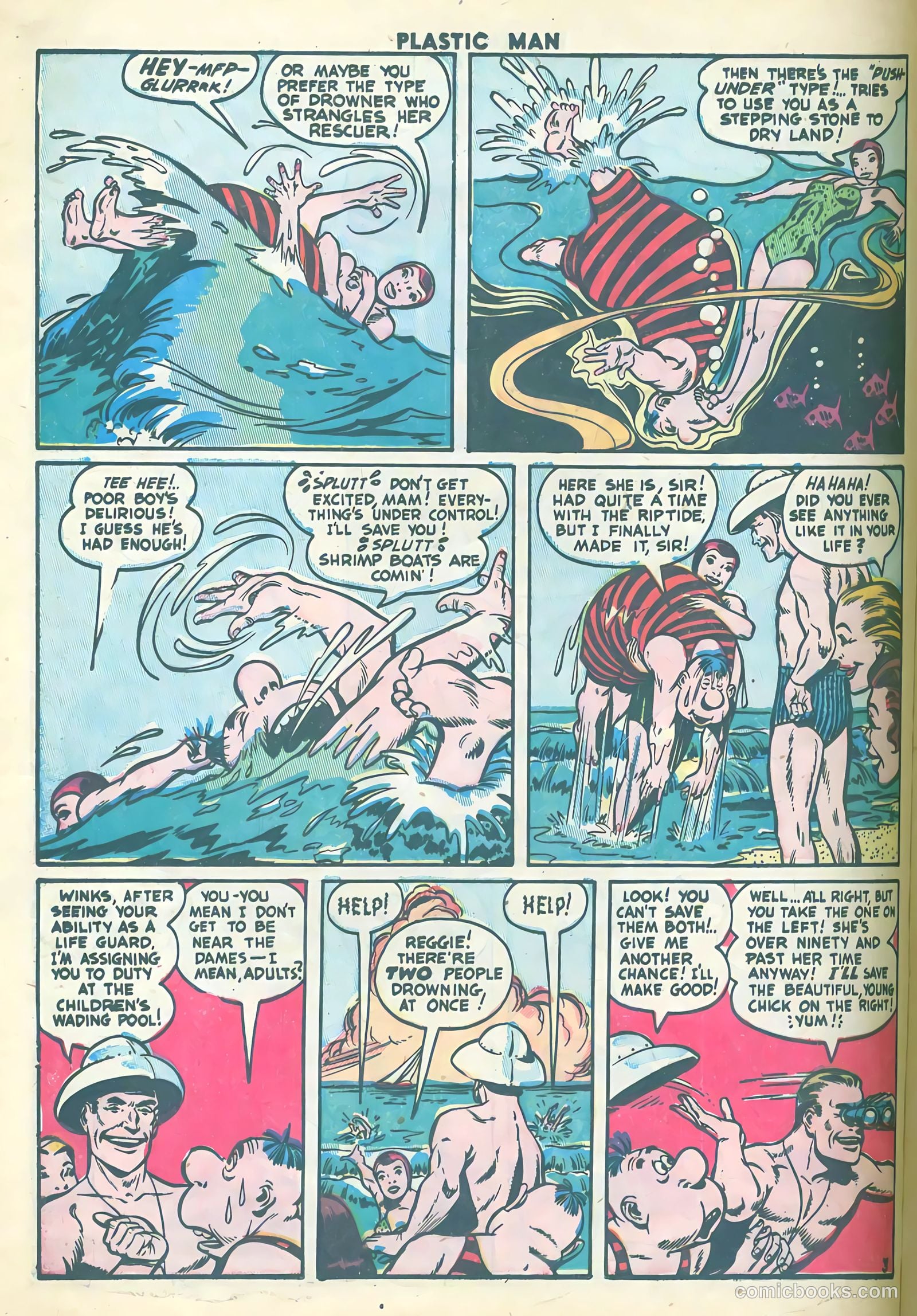 Plastic Man #37 — page 16 of 36