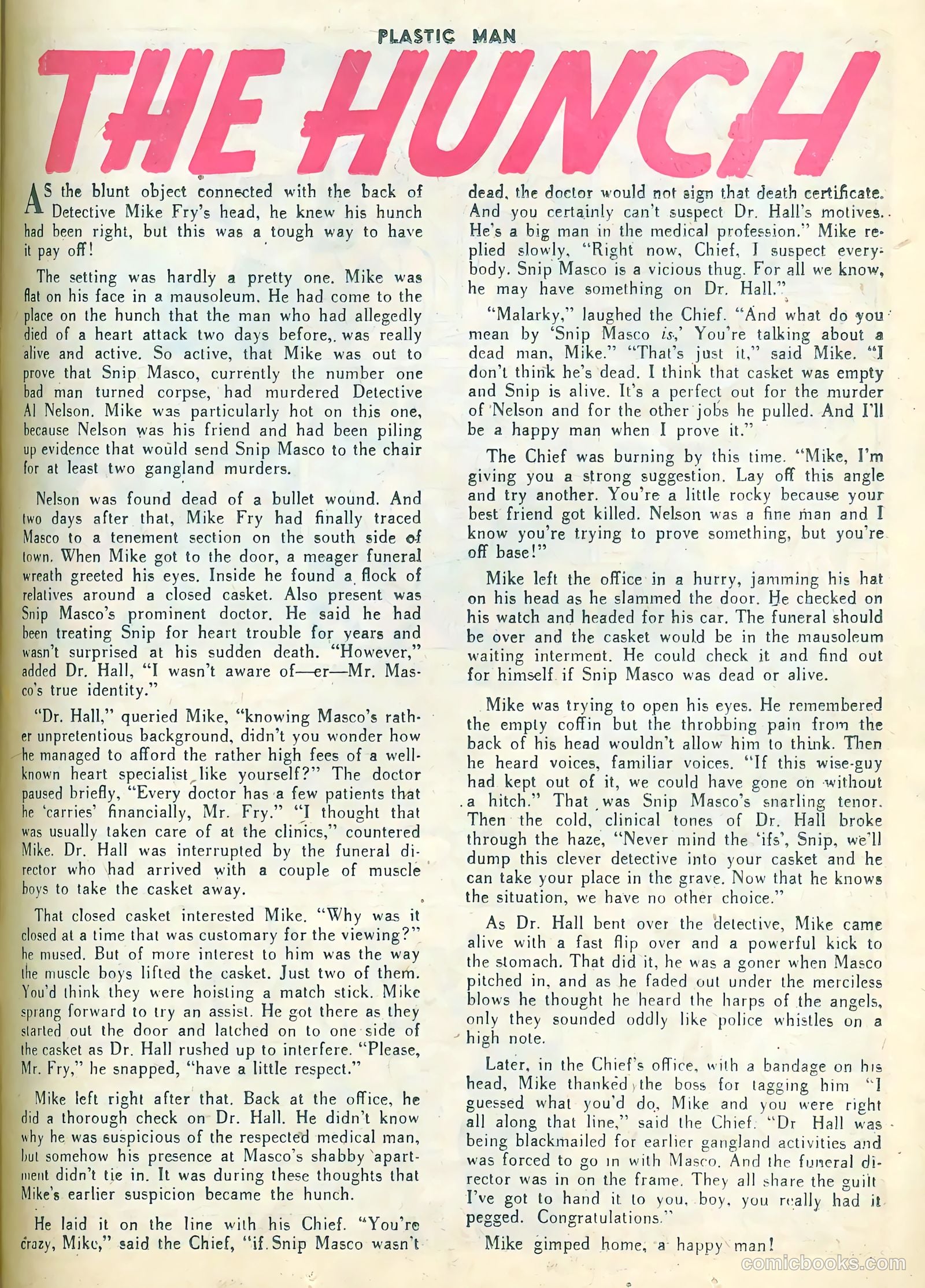 Plastic Man #37 — page 25 of 36