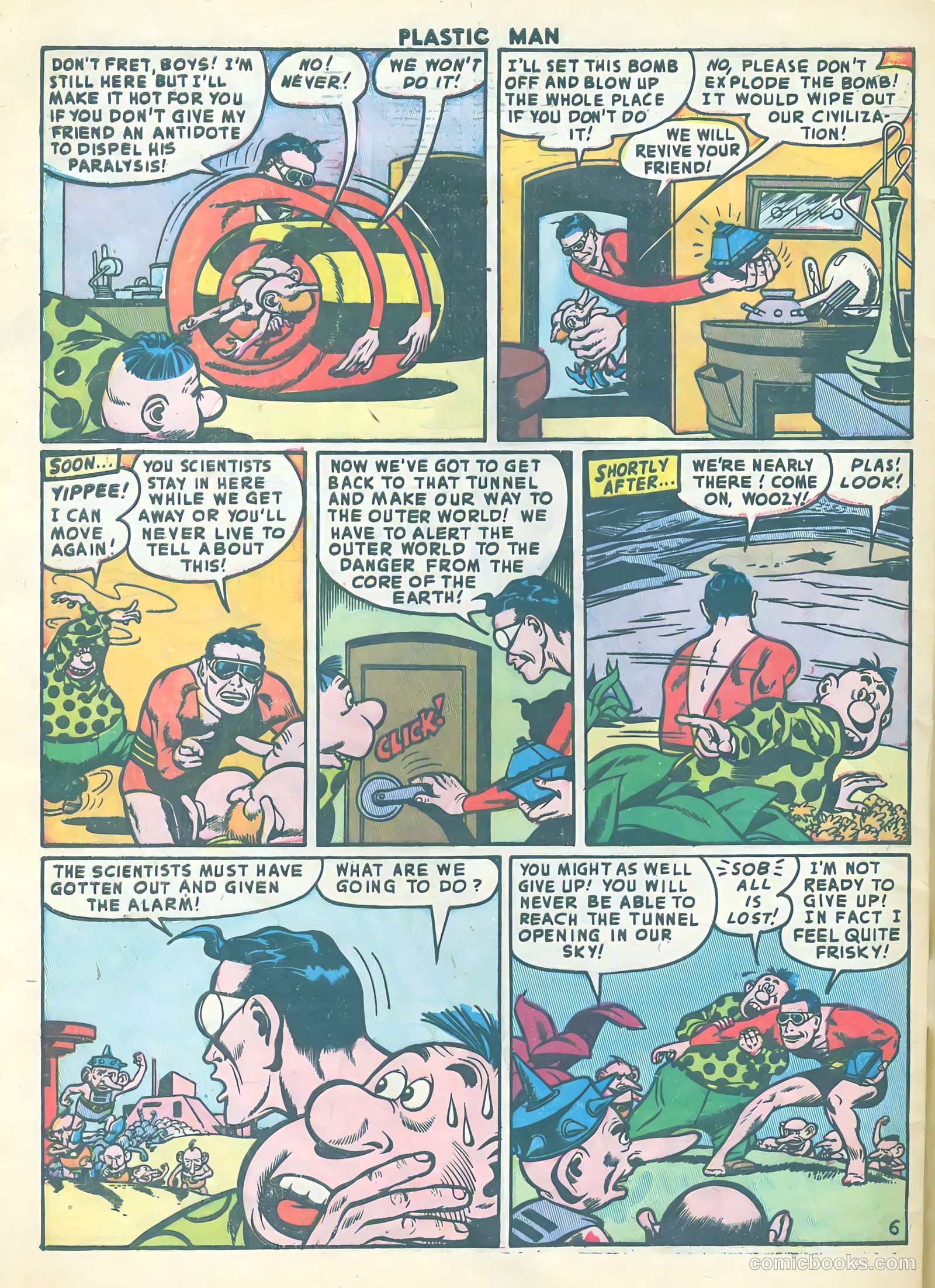 Plastic Man #37 — page 32 of 36