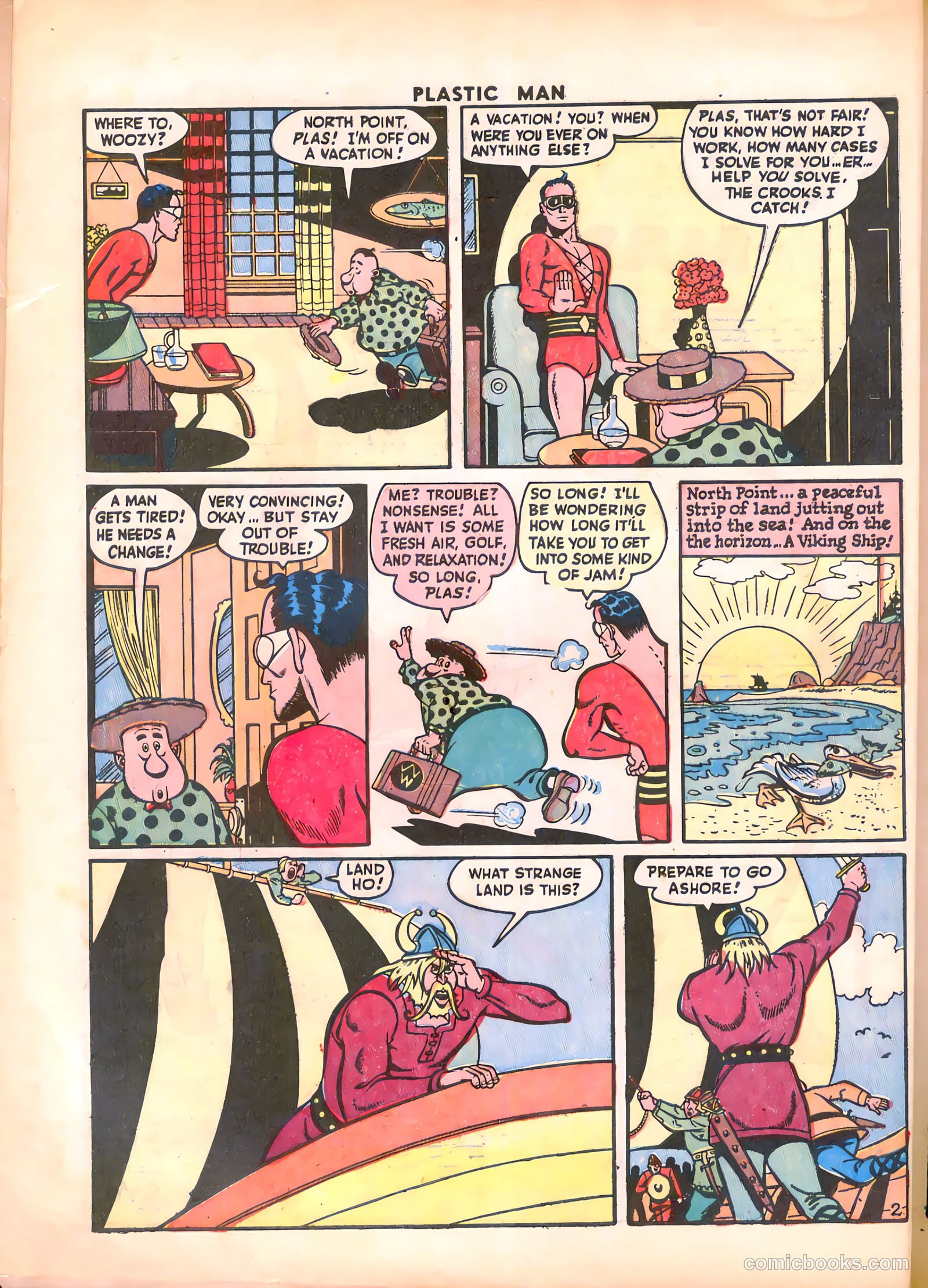 Plastic Man #4 — page 4 of 52