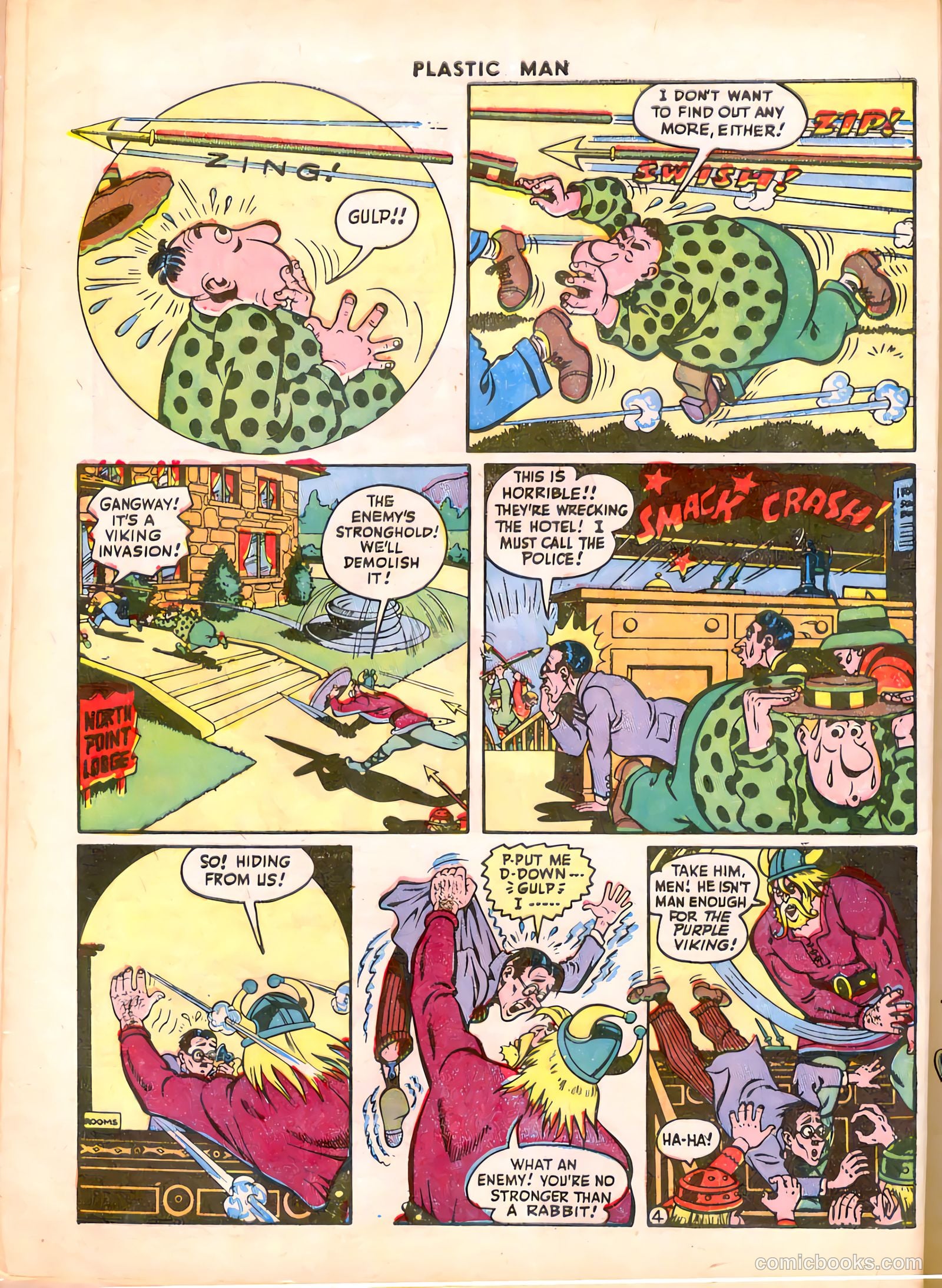 Plastic Man #4 — page 6 of 52