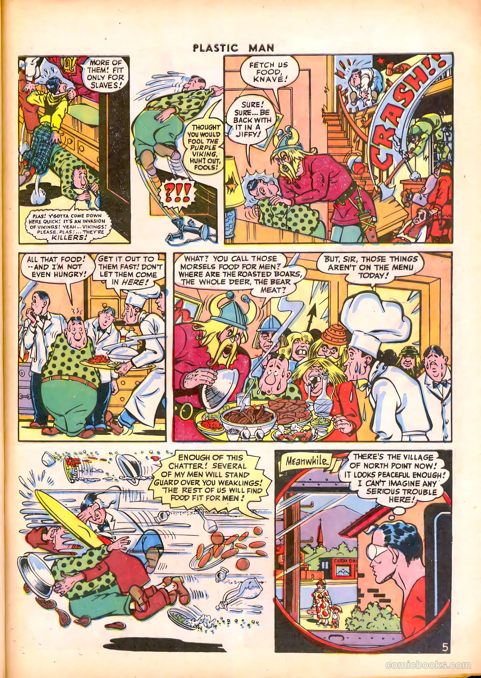 Plastic Man #4 — page 7 of 52
