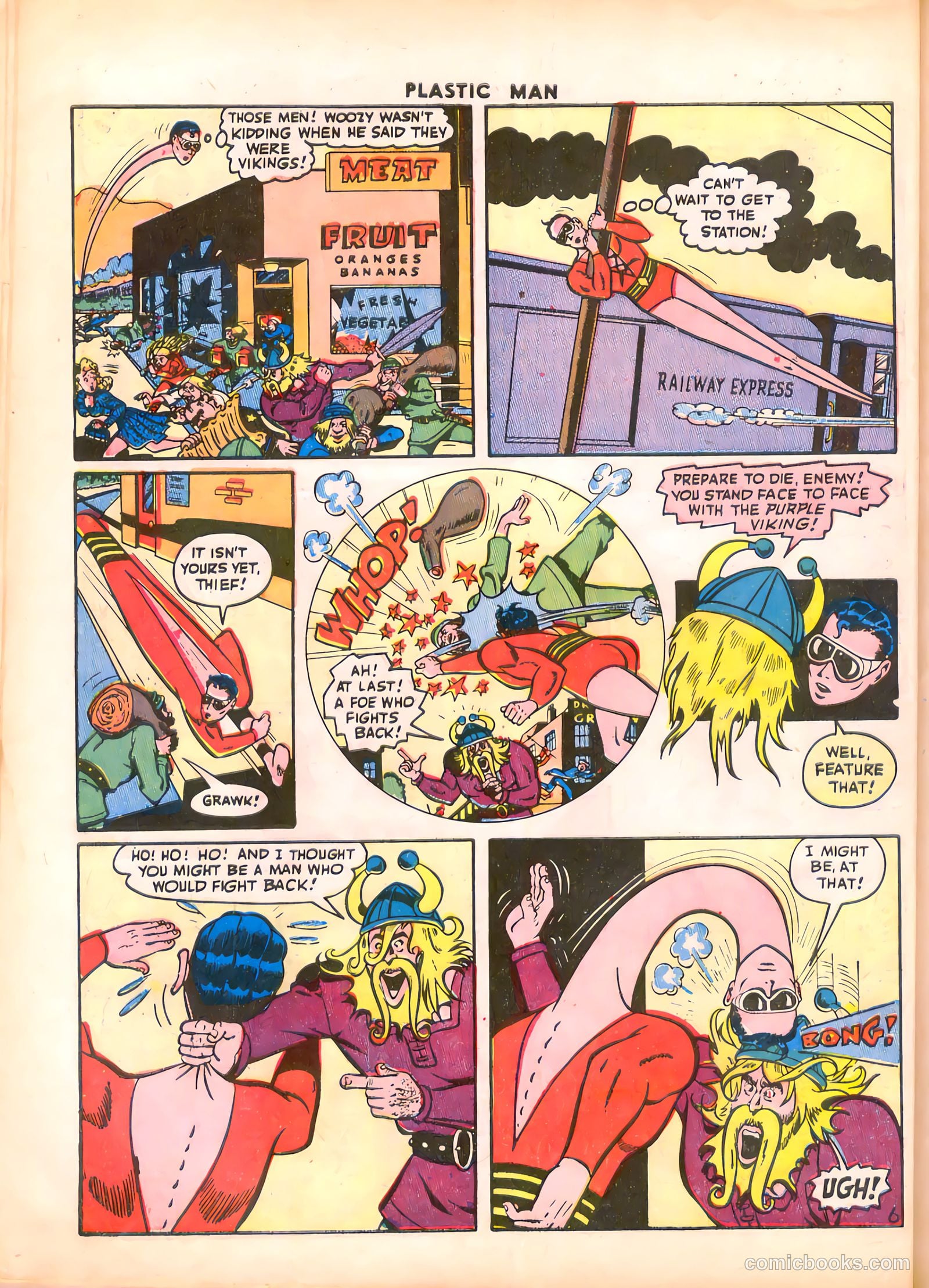 Plastic Man #4 — page 8 of 52