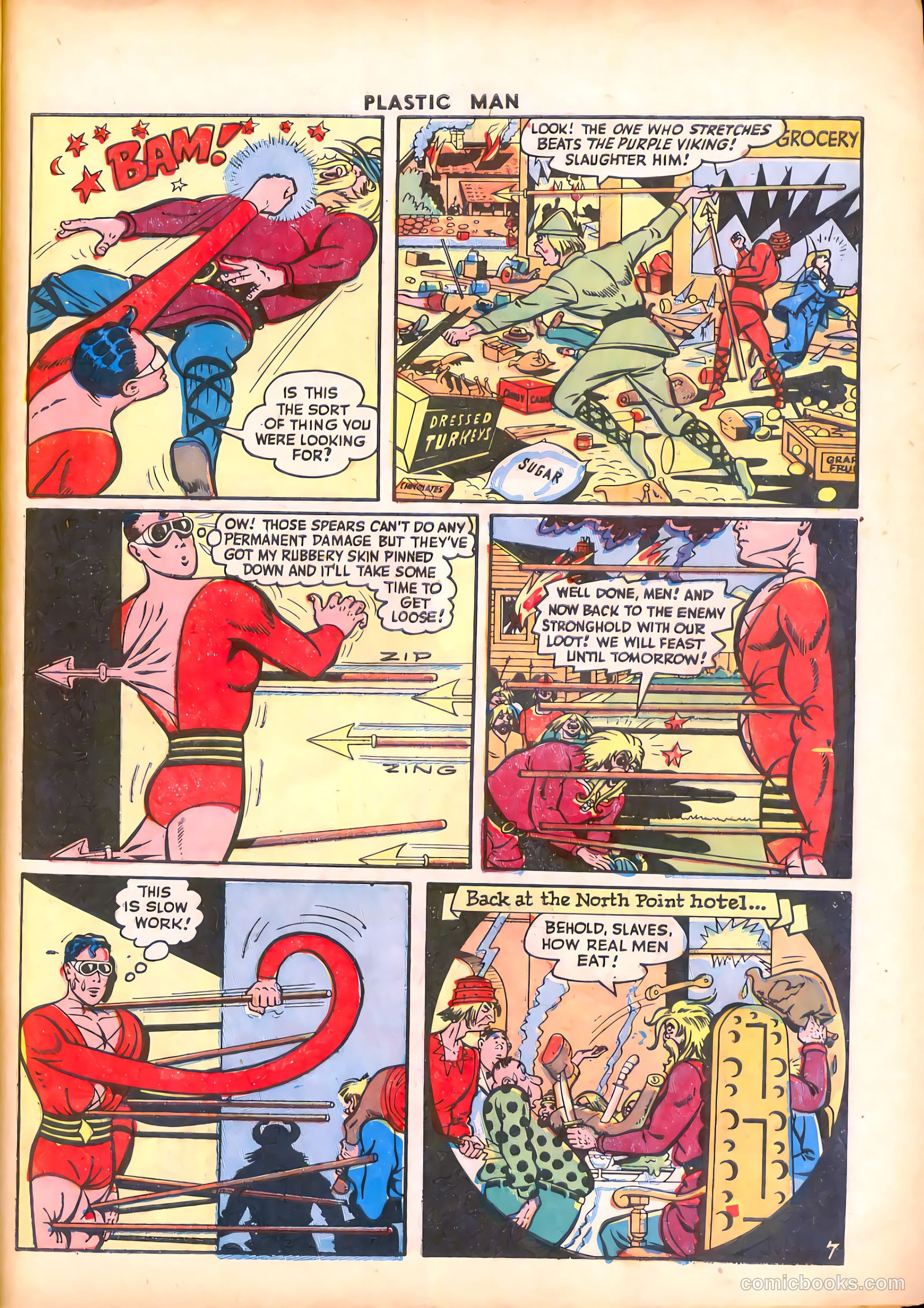 Plastic Man #4 — page 9 of 52