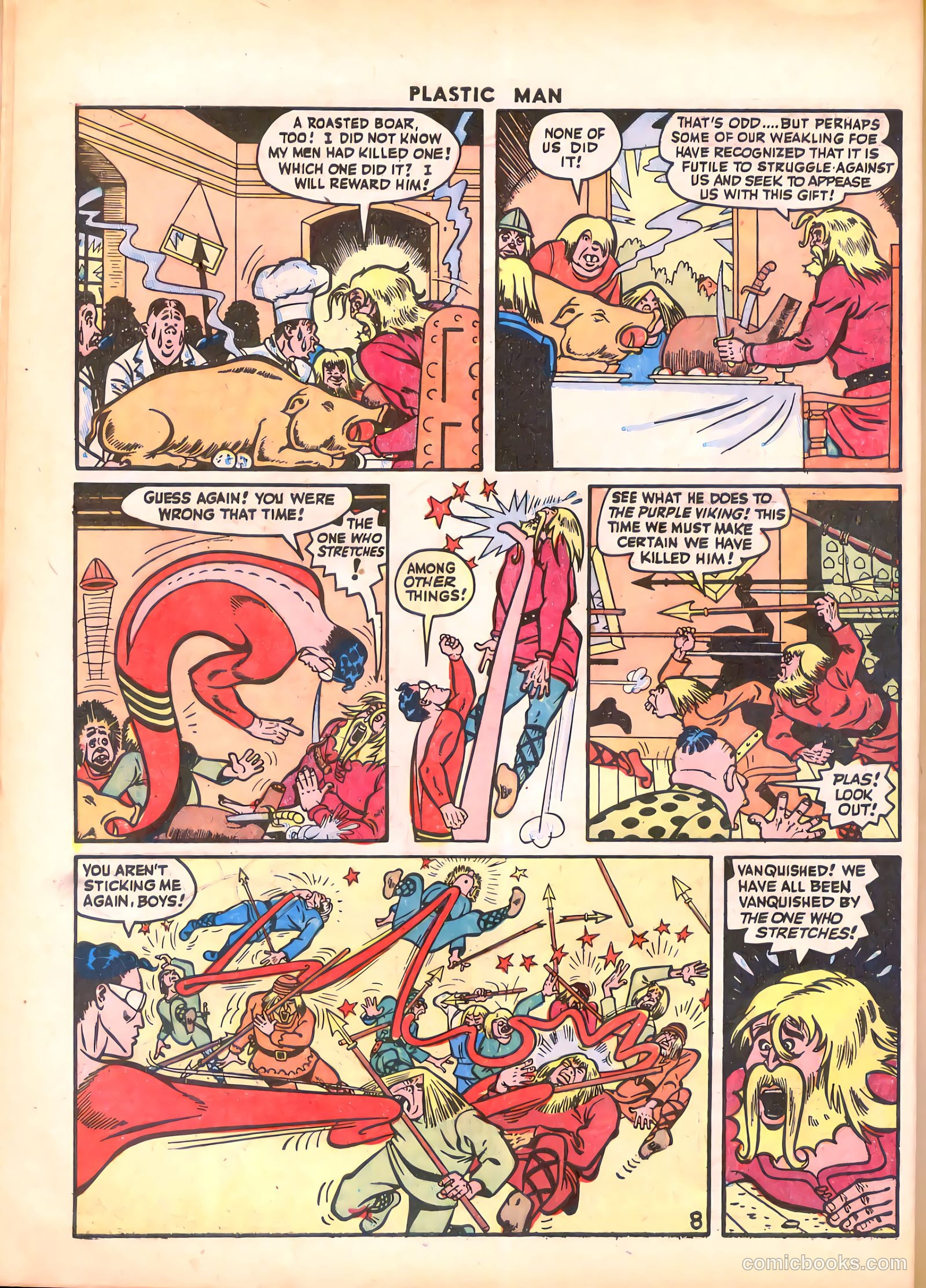 Plastic Man #4 — page 10 of 52