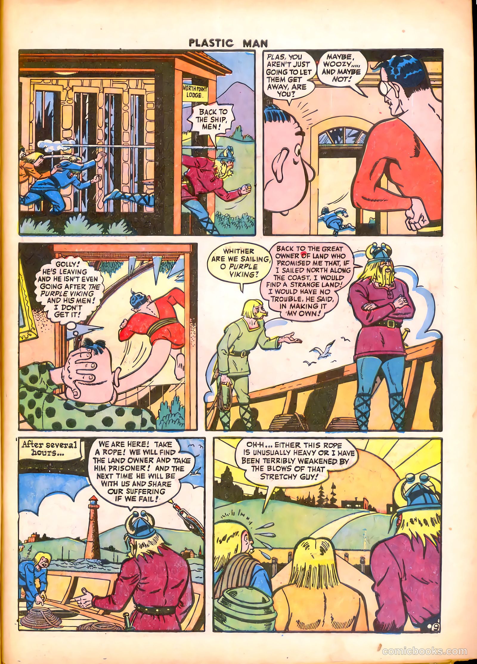 Plastic Man #4 — page 11 of 52