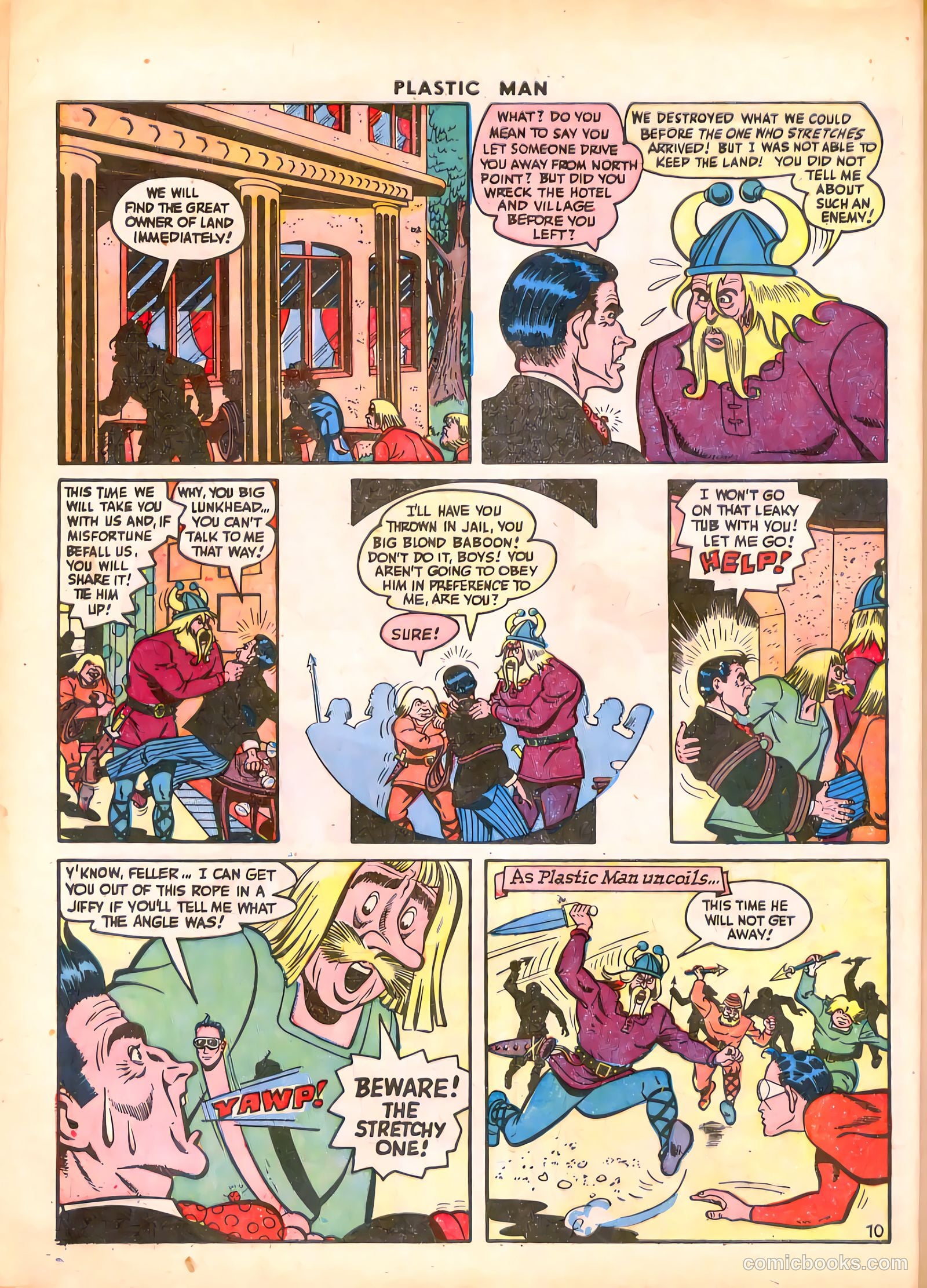 Plastic Man #4 — page 12 of 52