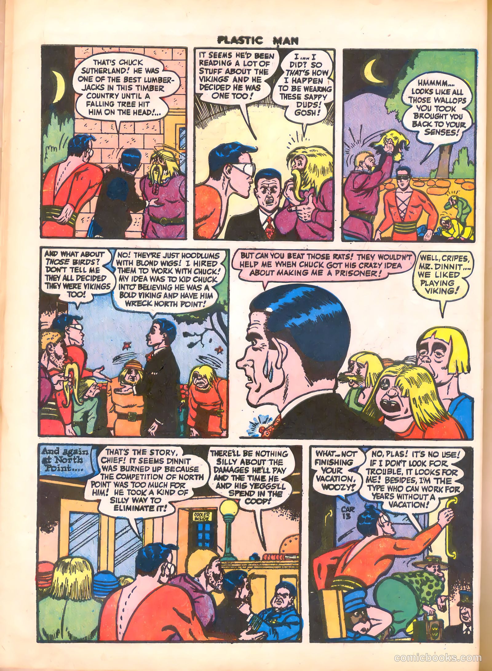 Plastic Man #4 — page 14 of 52