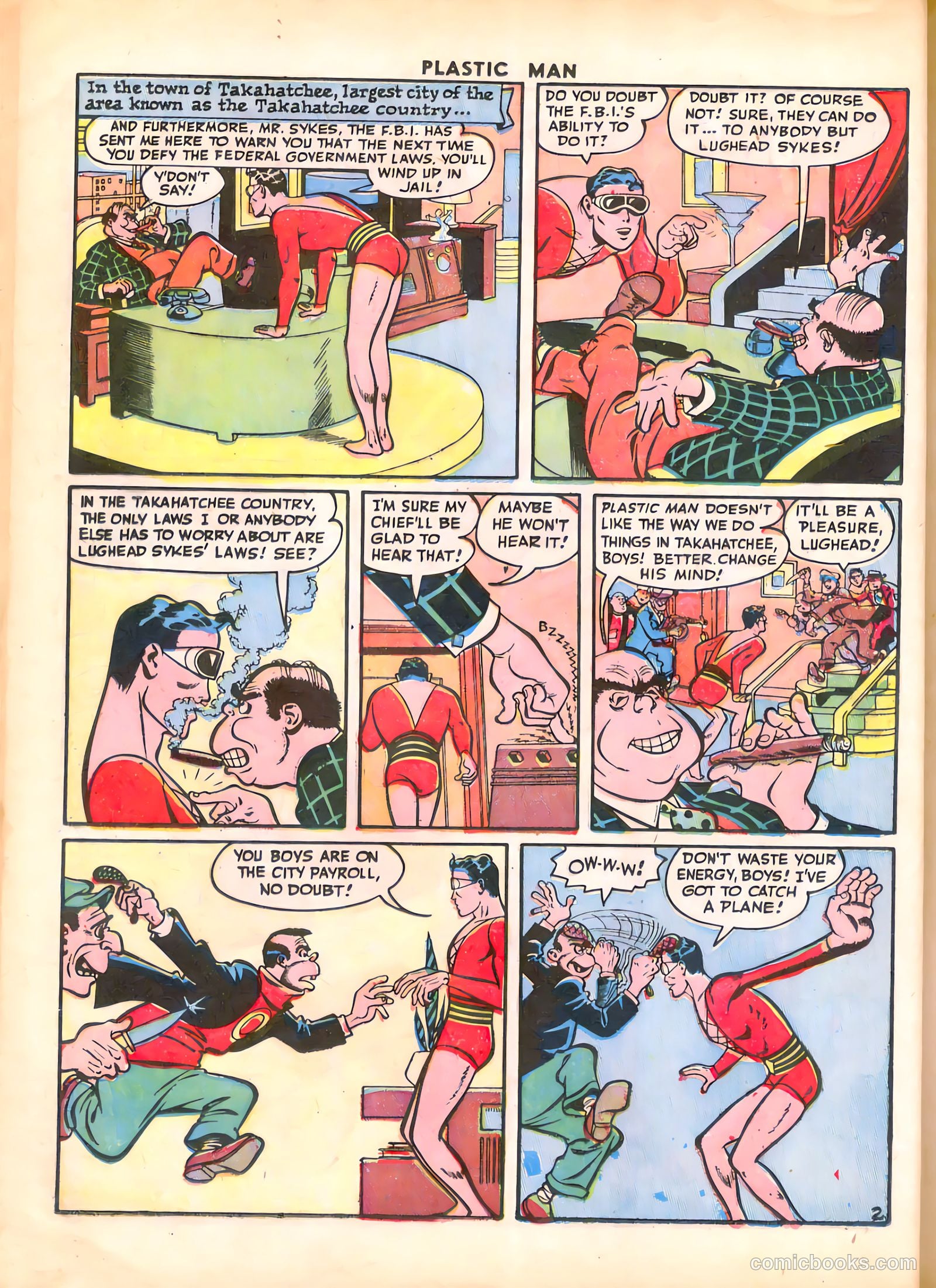 Plastic Man #4 — page 16 of 52