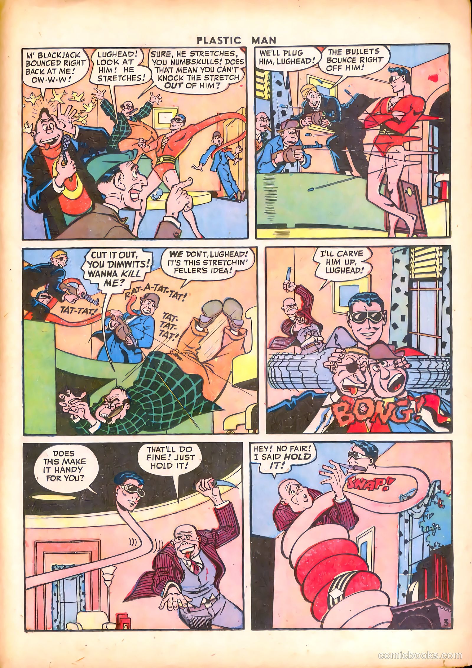 Plastic Man #4 — page 17 of 52