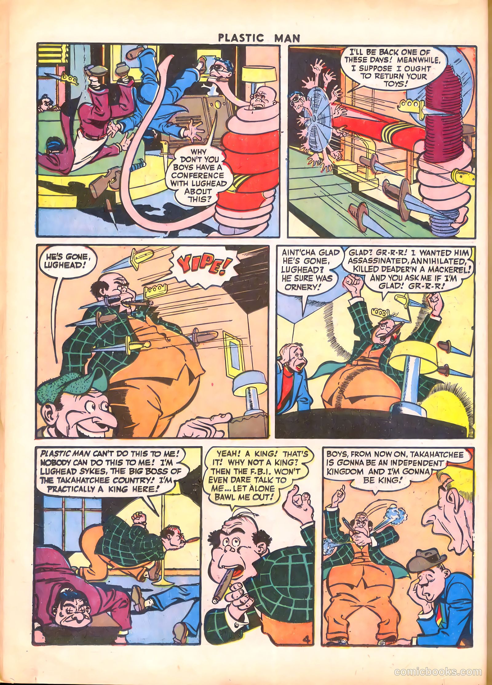 Plastic Man #4 — page 18 of 52