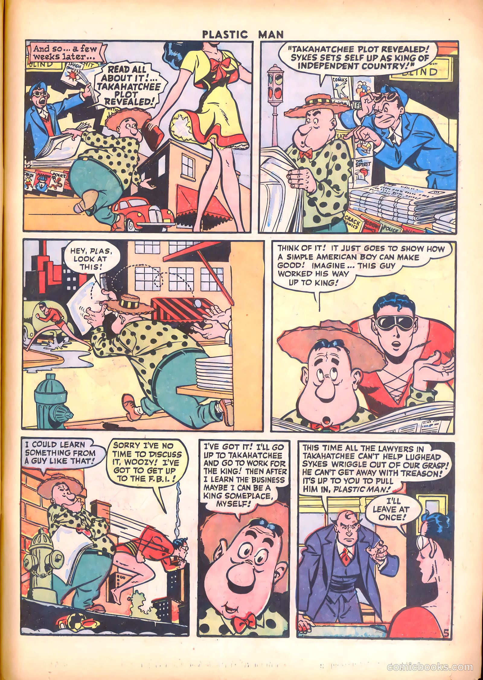 Plastic Man #4 — page 19 of 52