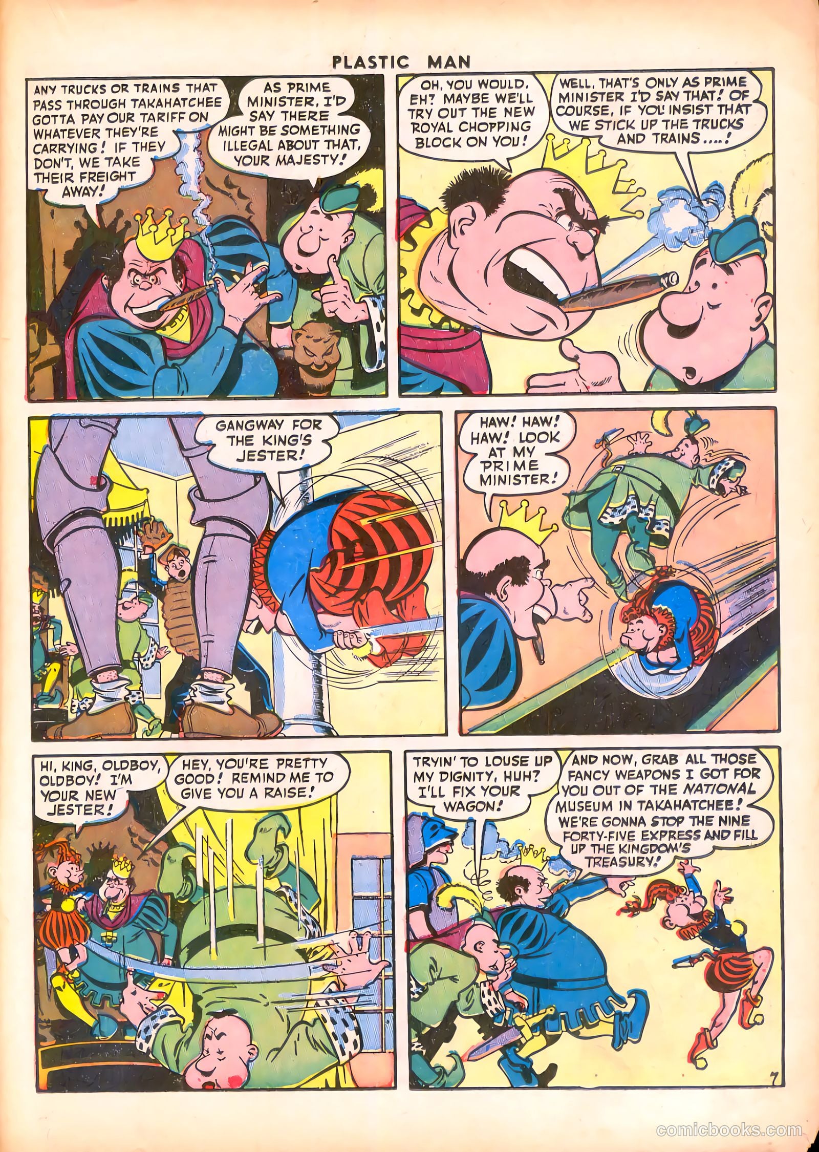 Plastic Man #4 — page 21 of 52