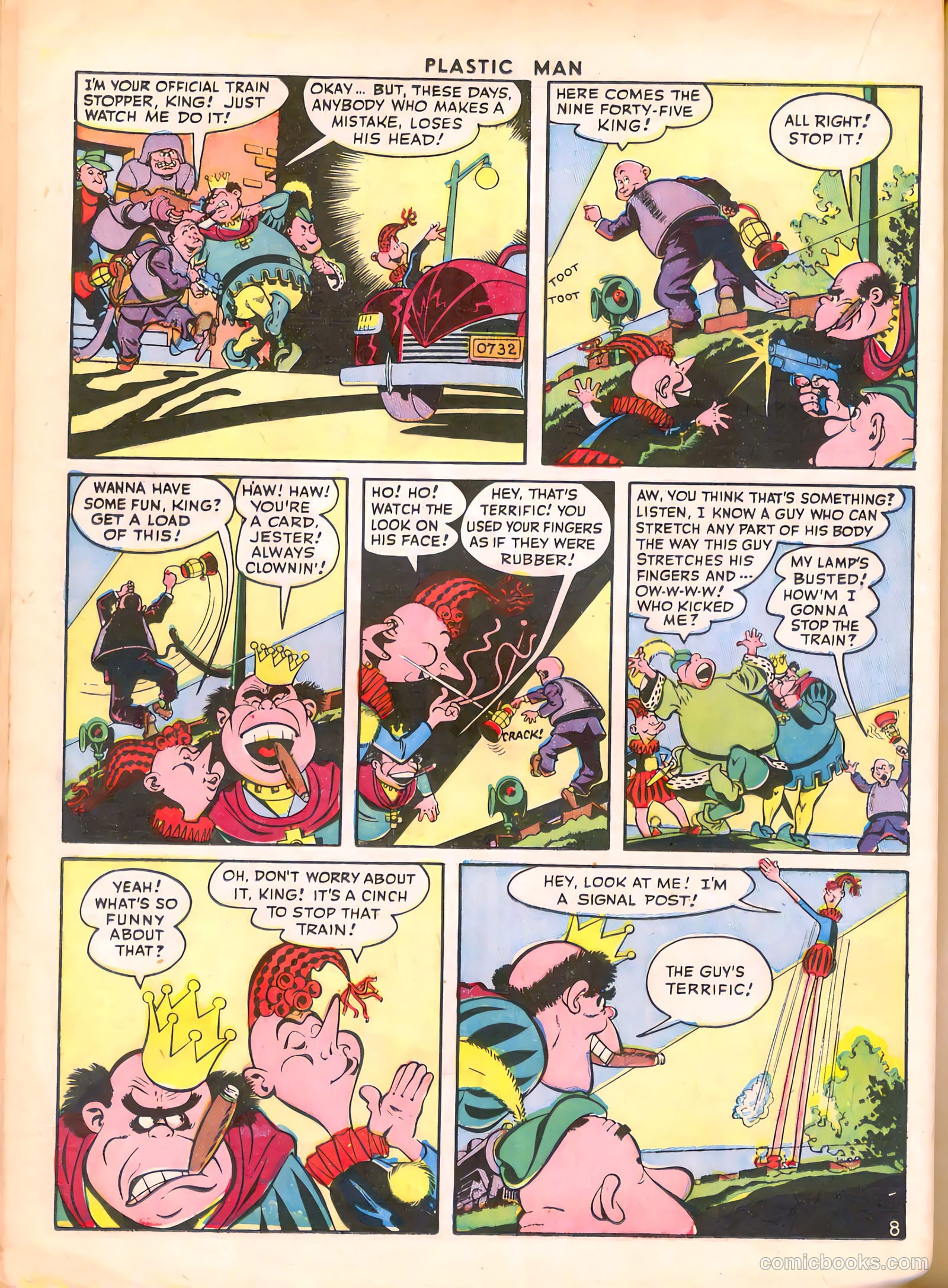 Plastic Man #4 — page 22 of 52
