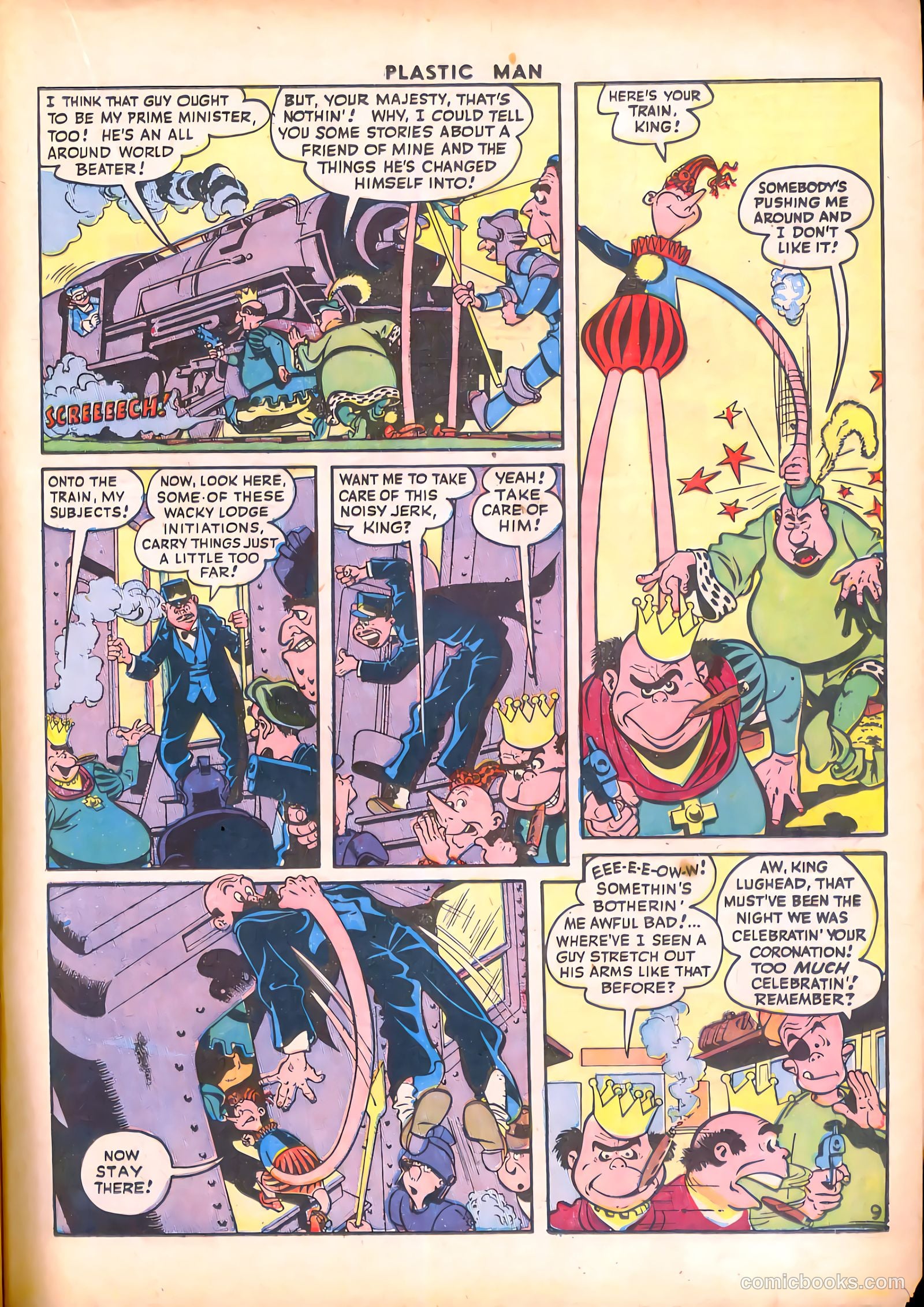 Plastic Man #4 — page 23 of 52