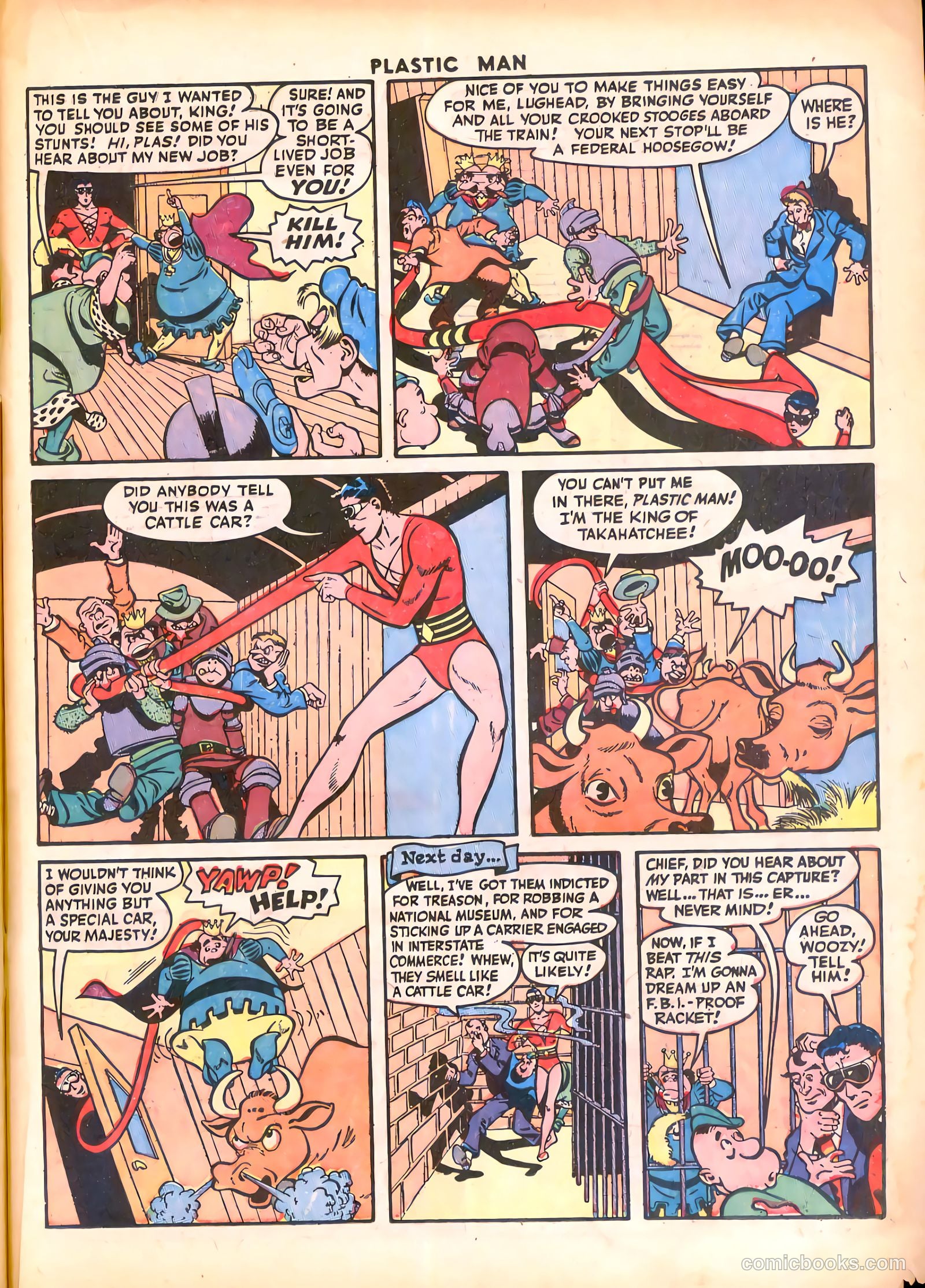 Plastic Man #4 — page 25 of 52