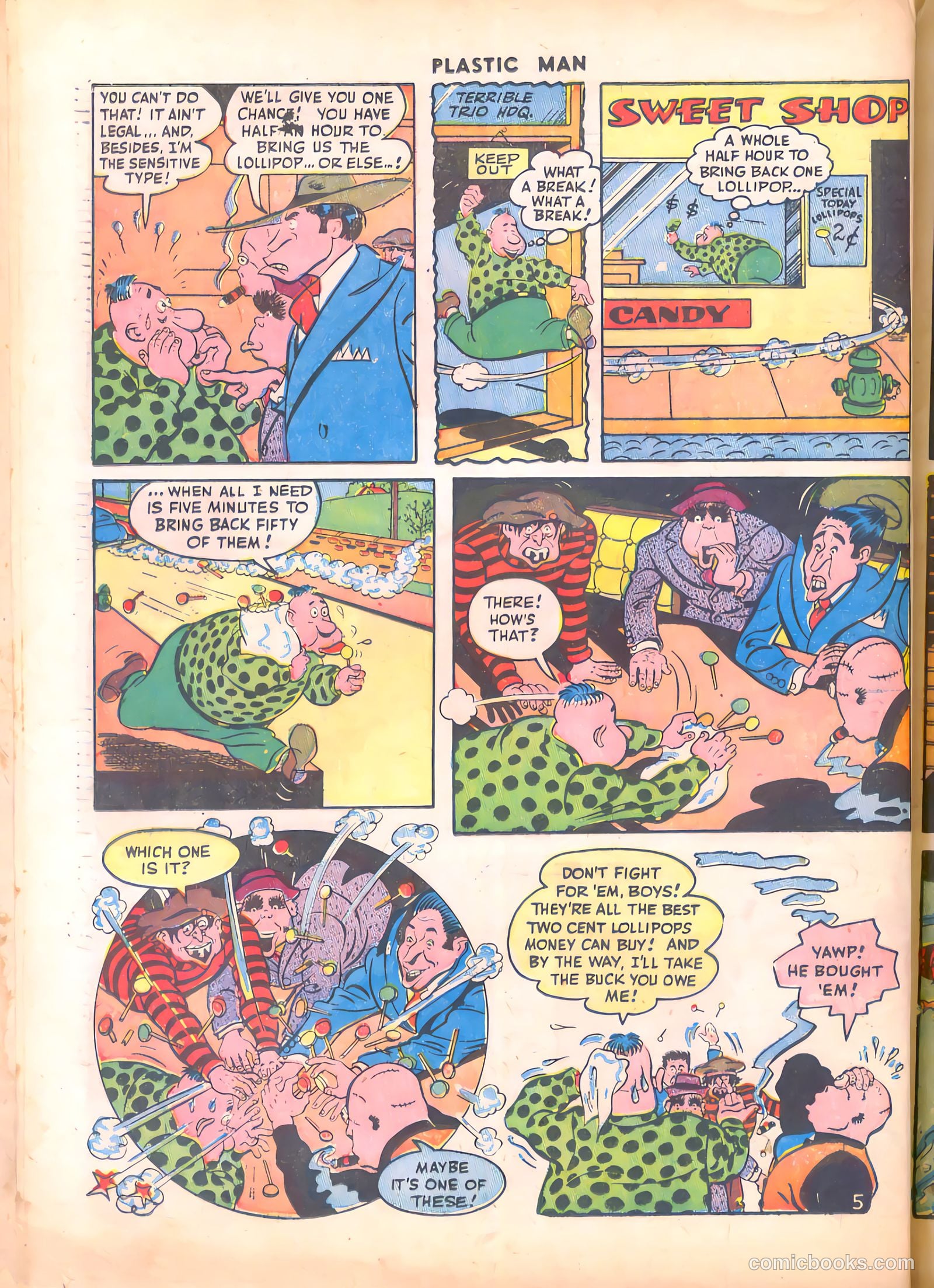 Plastic Man #4 — page 30 of 52