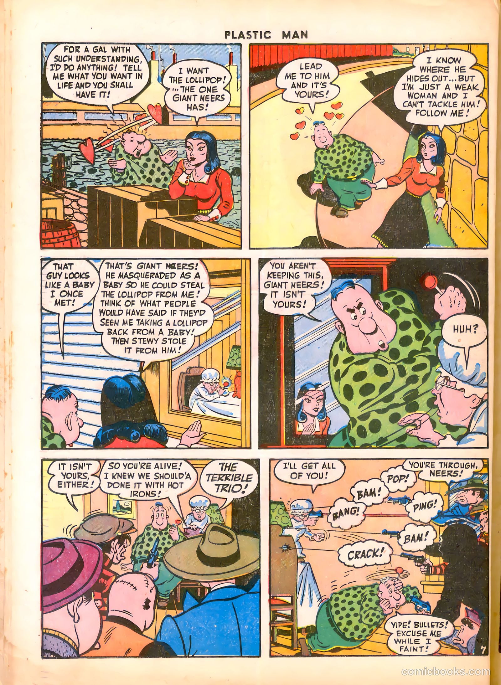 Plastic Man #4 — page 32 of 52