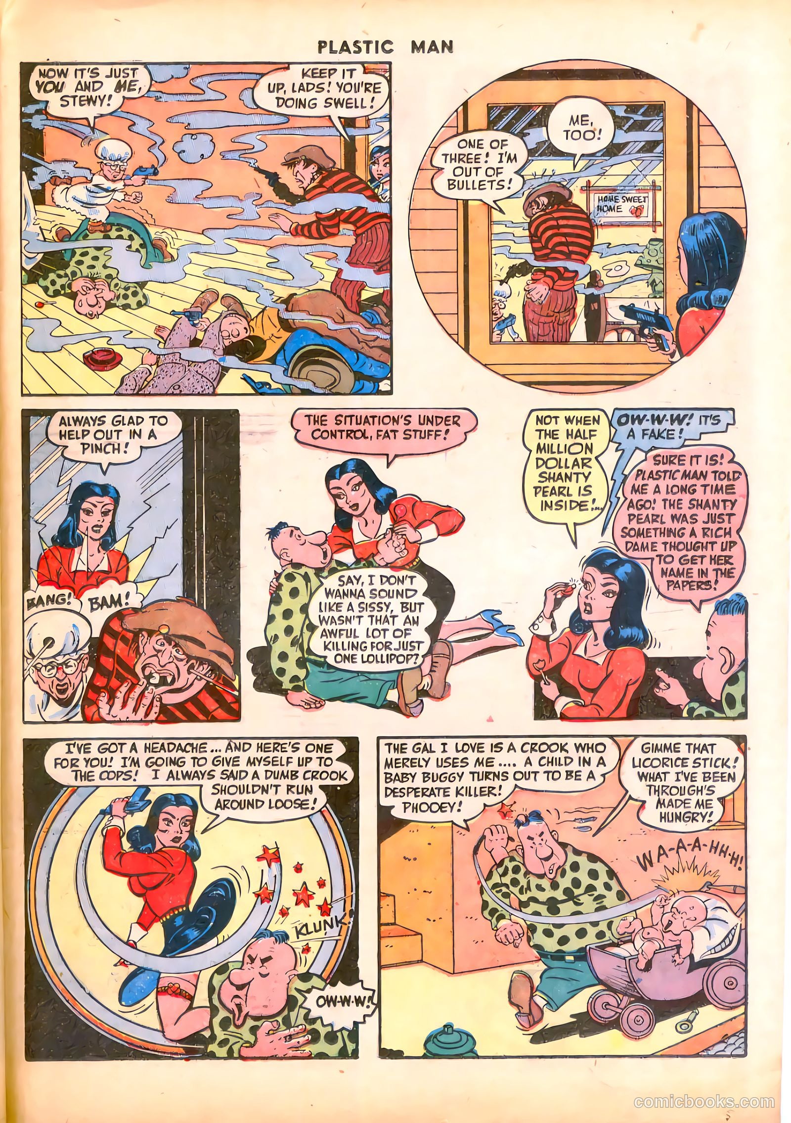Plastic Man #4 — page 33 of 52