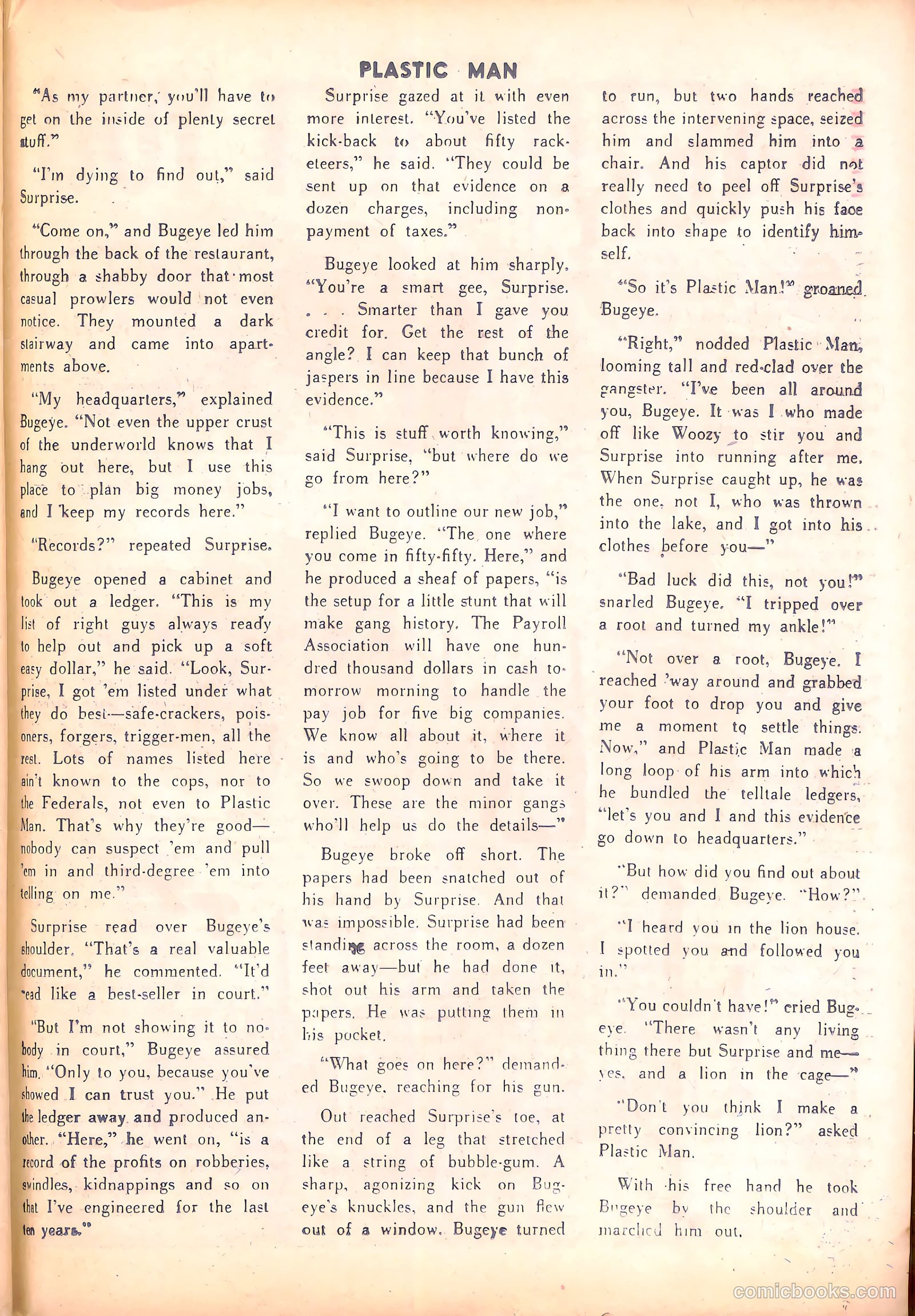 Plastic Man #4 — page 35 of 52