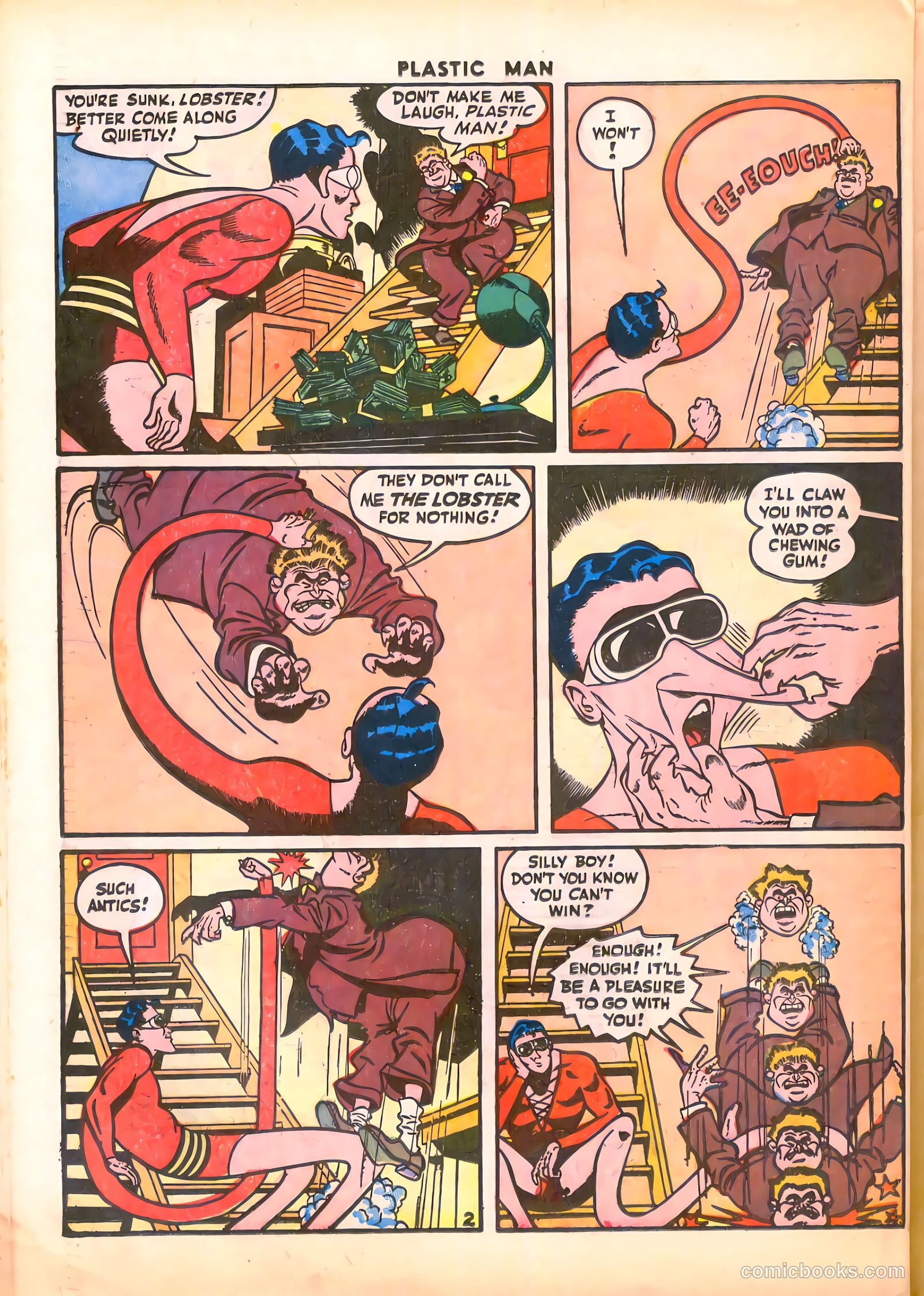 Plastic Man #4 — page 38 of 52