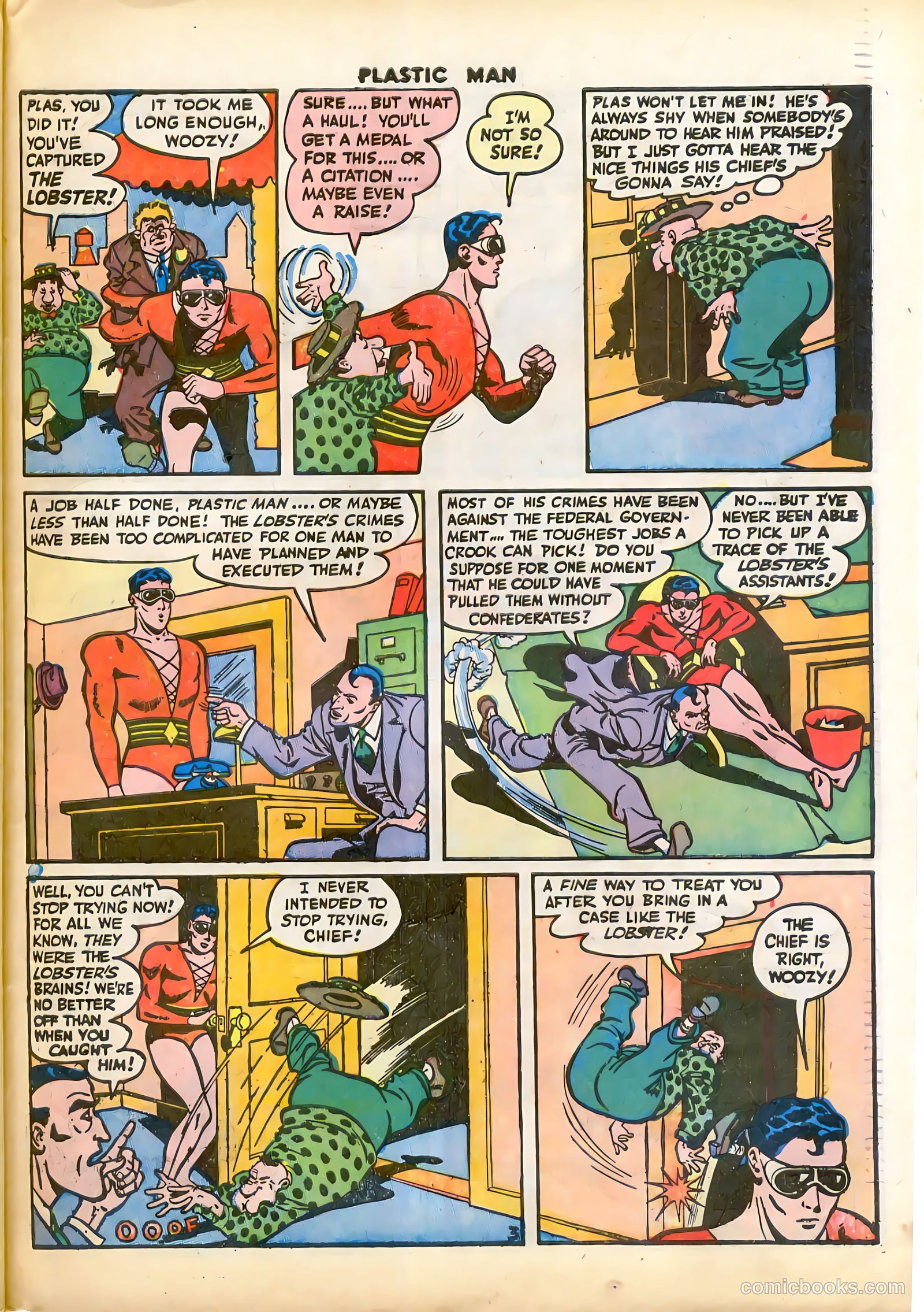 Plastic Man #4 — page 39 of 52