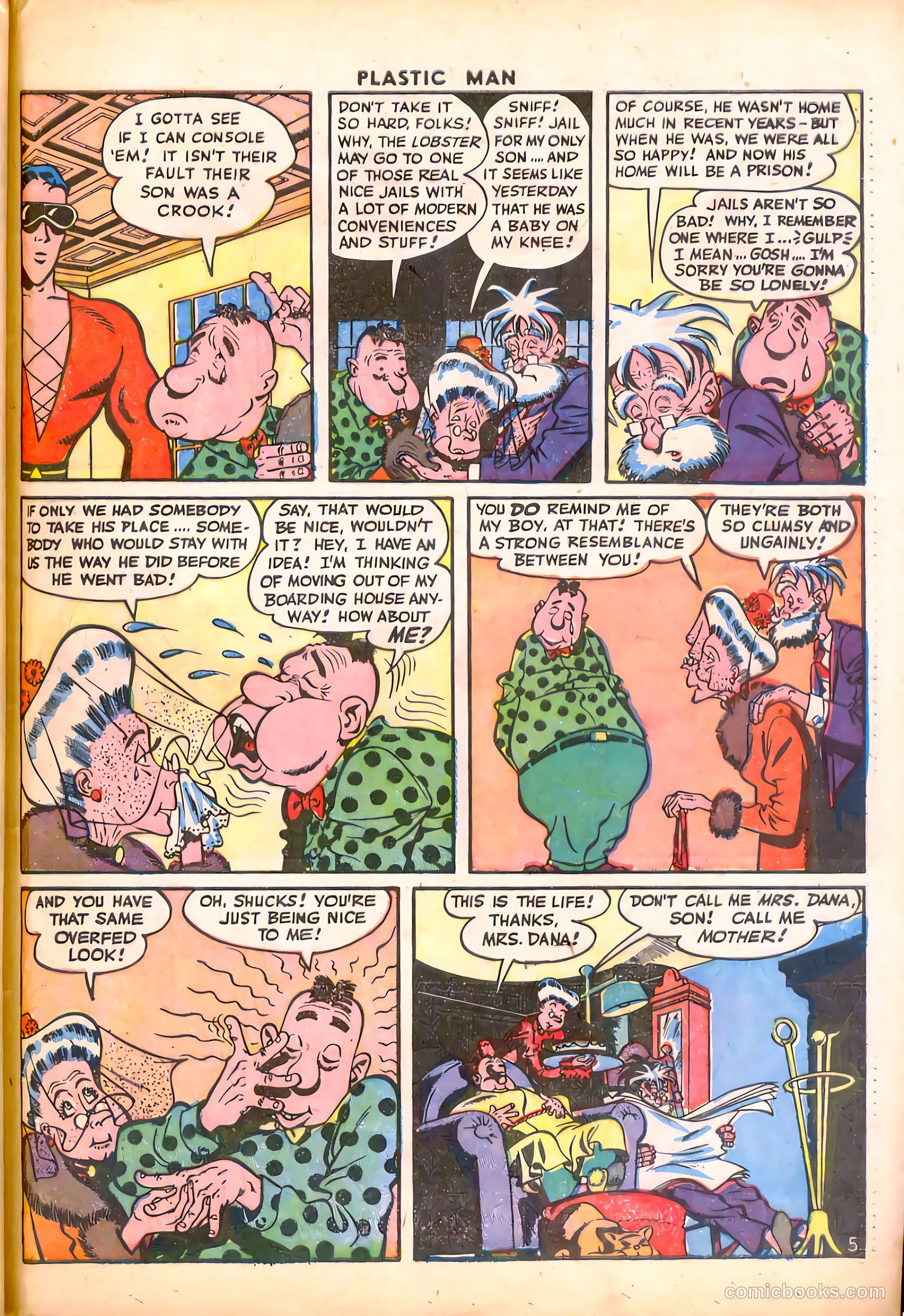 Plastic Man #4 — page 41 of 52