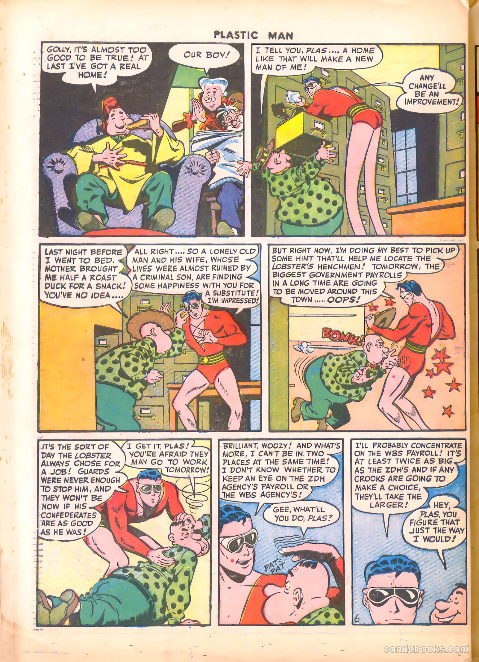 Plastic Man #4 — page 42 of 52