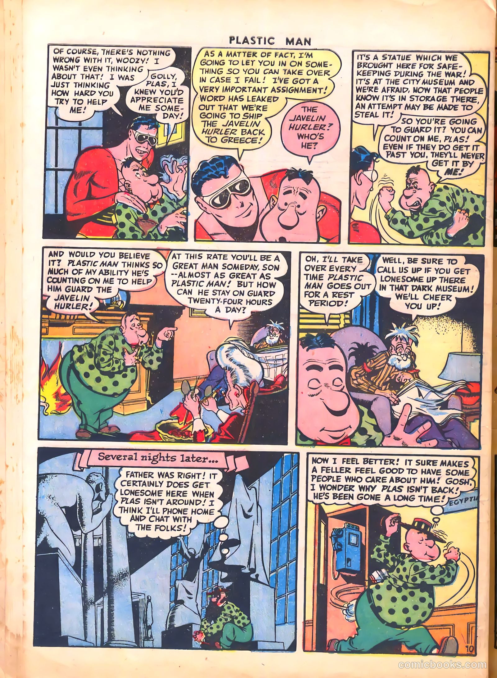 Plastic Man #4 — page 46 of 52