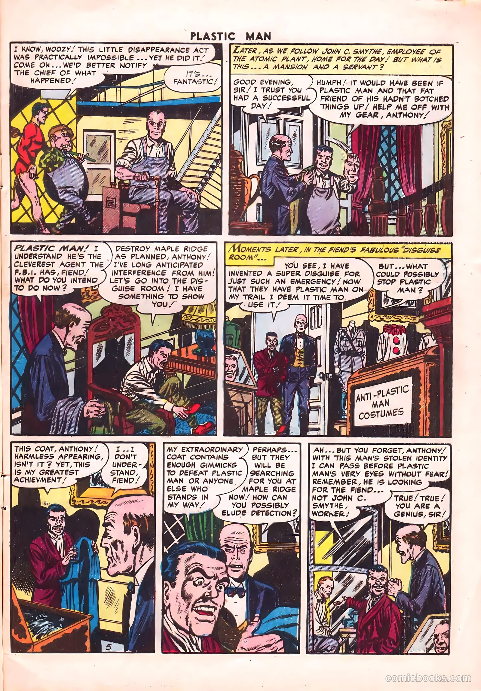 Plastic Man #47 — page 8 of 37