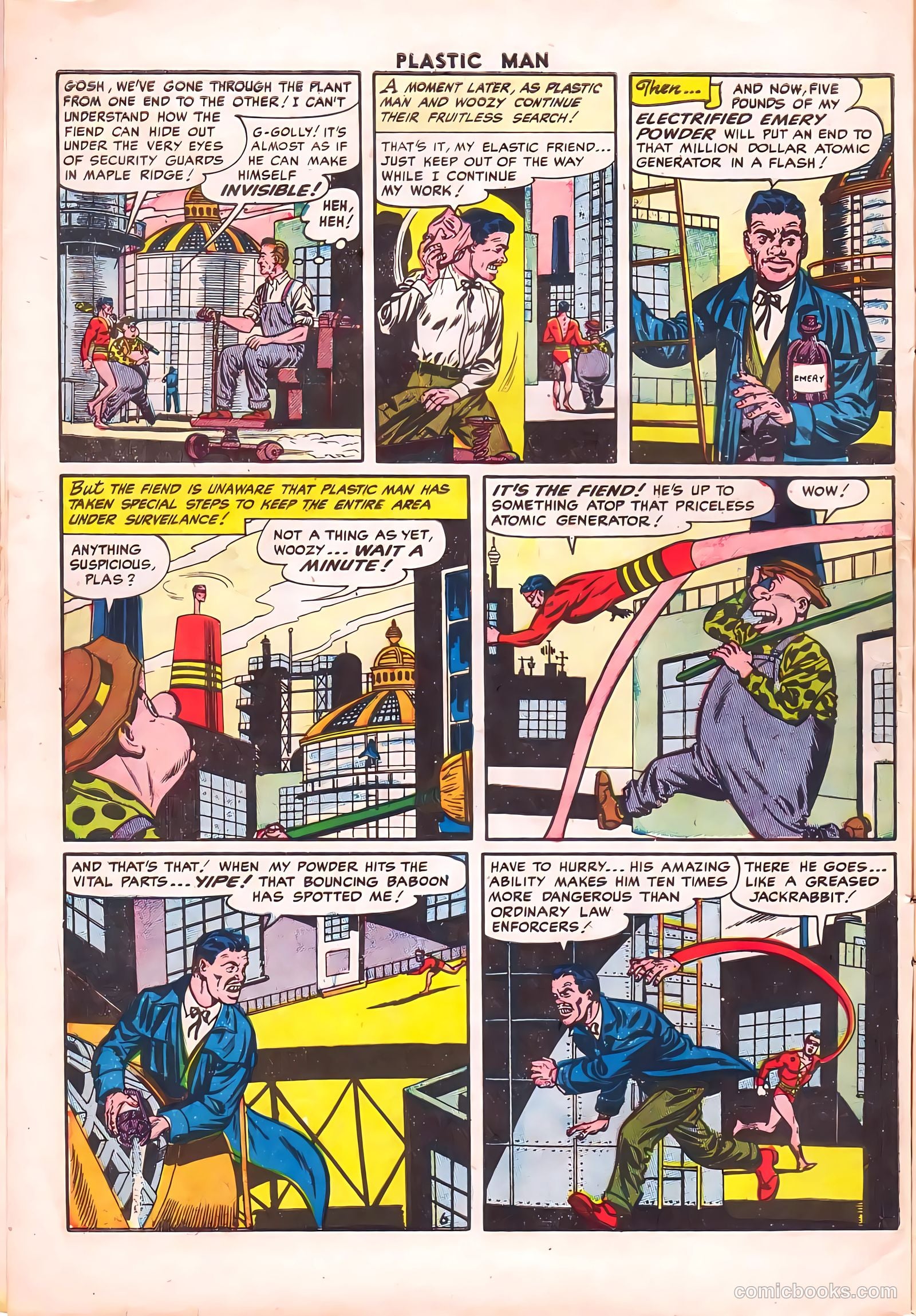 Plastic Man #47 — page 9 of 37
