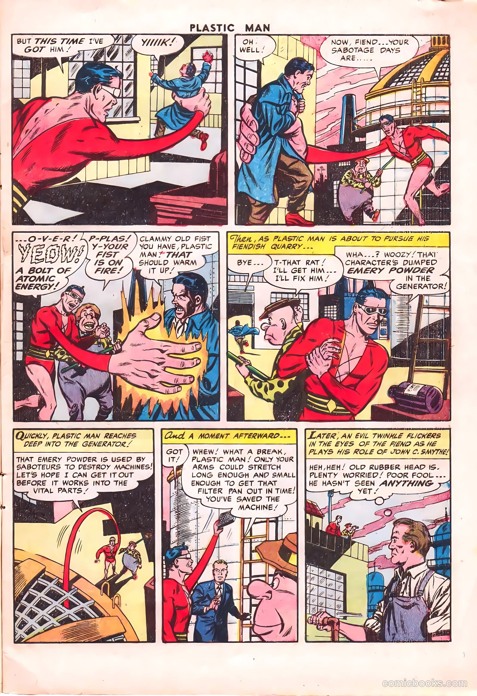 Plastic Man #47 — page 10 of 37