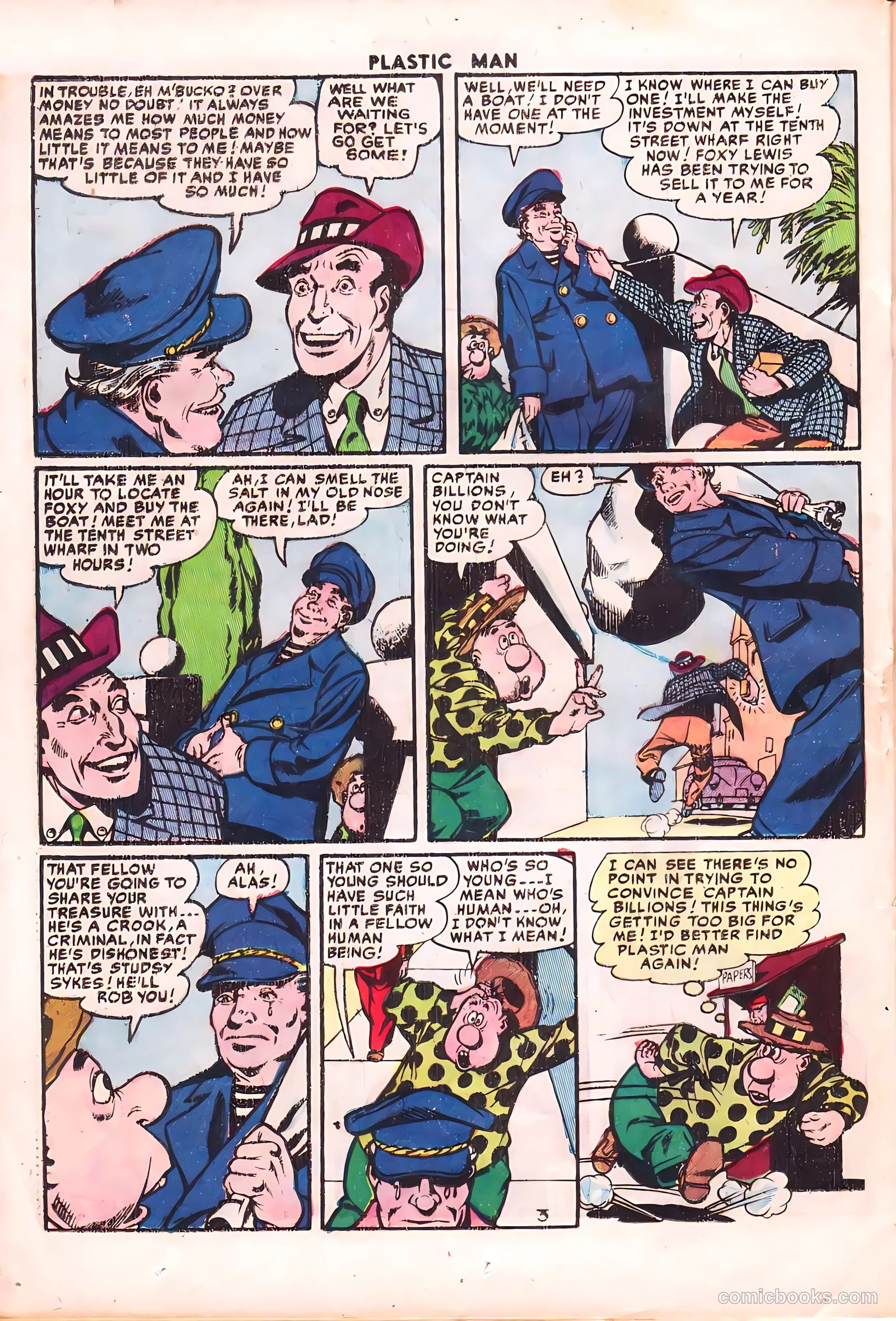 Plastic Man #47 — page 21 of 37