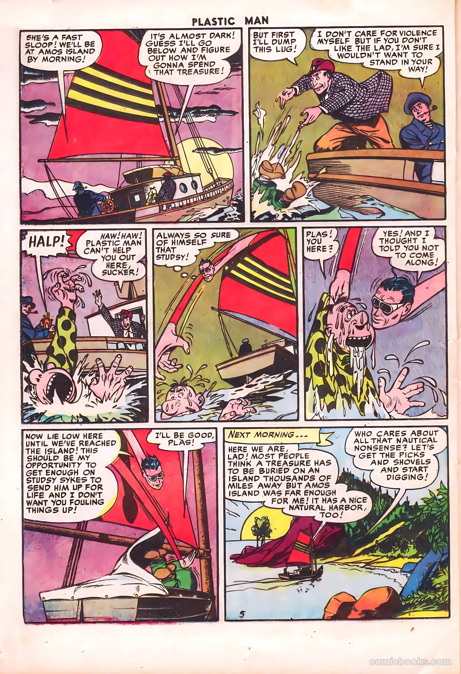 Plastic Man #47 — page 23 of 37