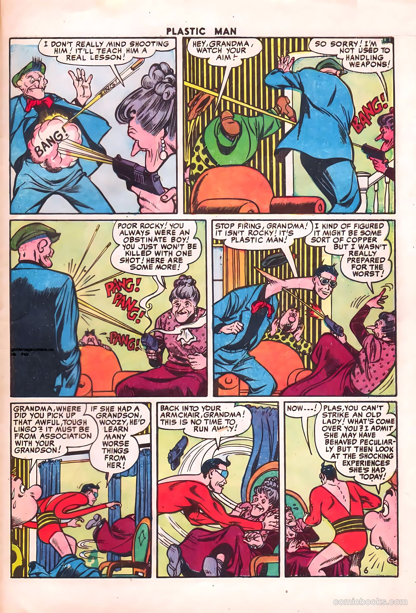 Plastic Man #47 — page 32 of 37