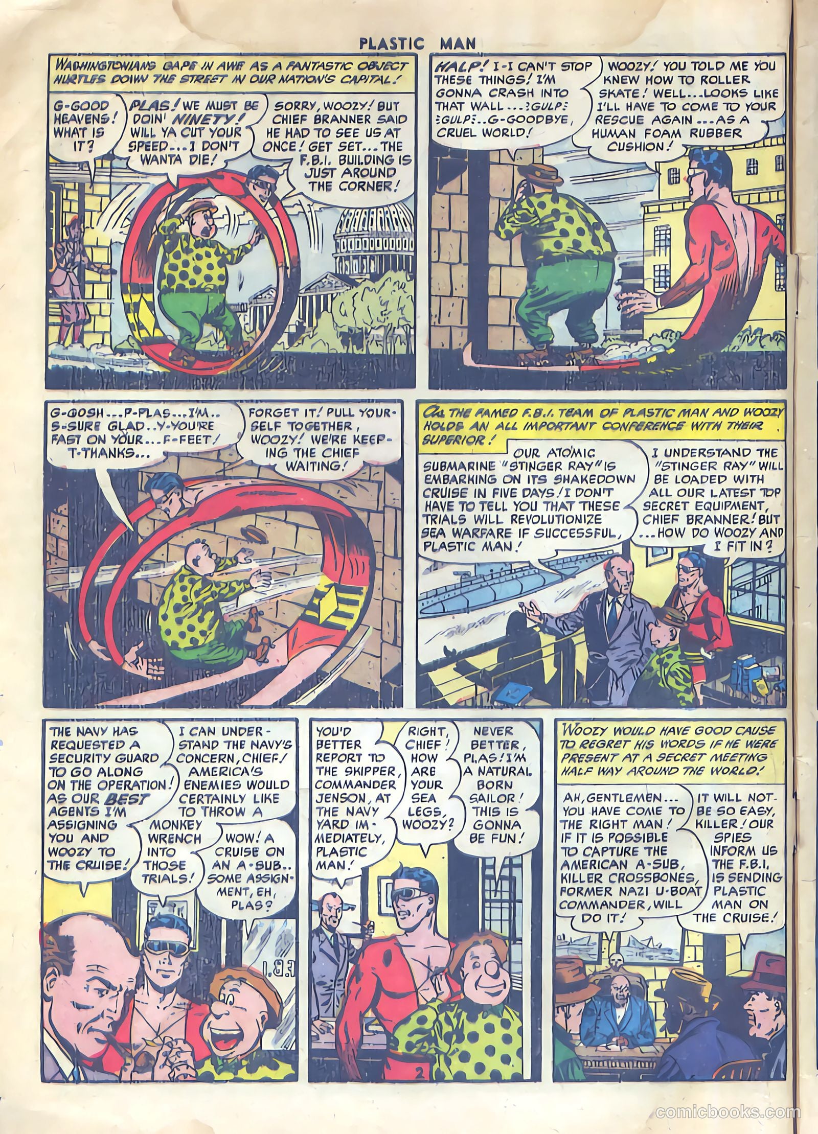 Plastic Man #48 — page 4 of 36