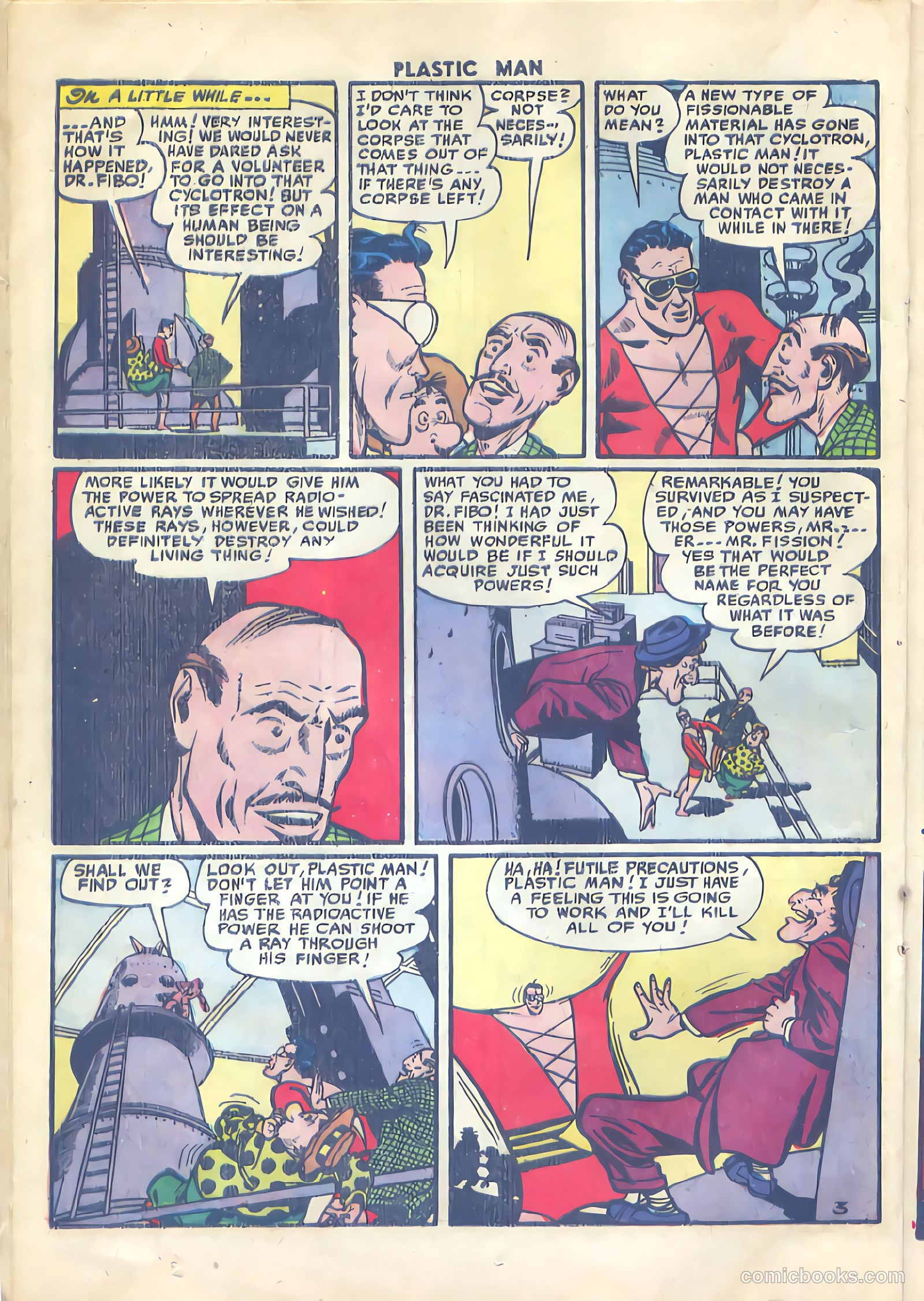 Plastic Man #48 — page 20 of 36