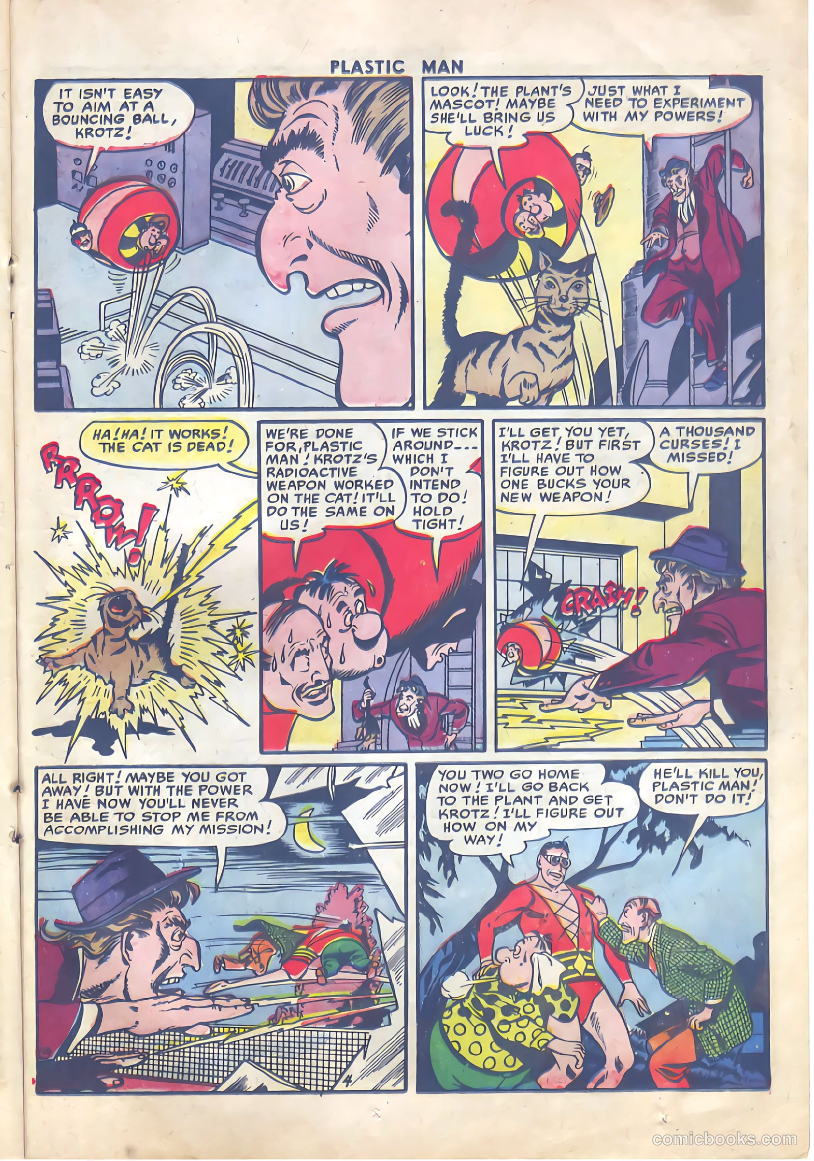 Plastic Man #48 — page 21 of 36