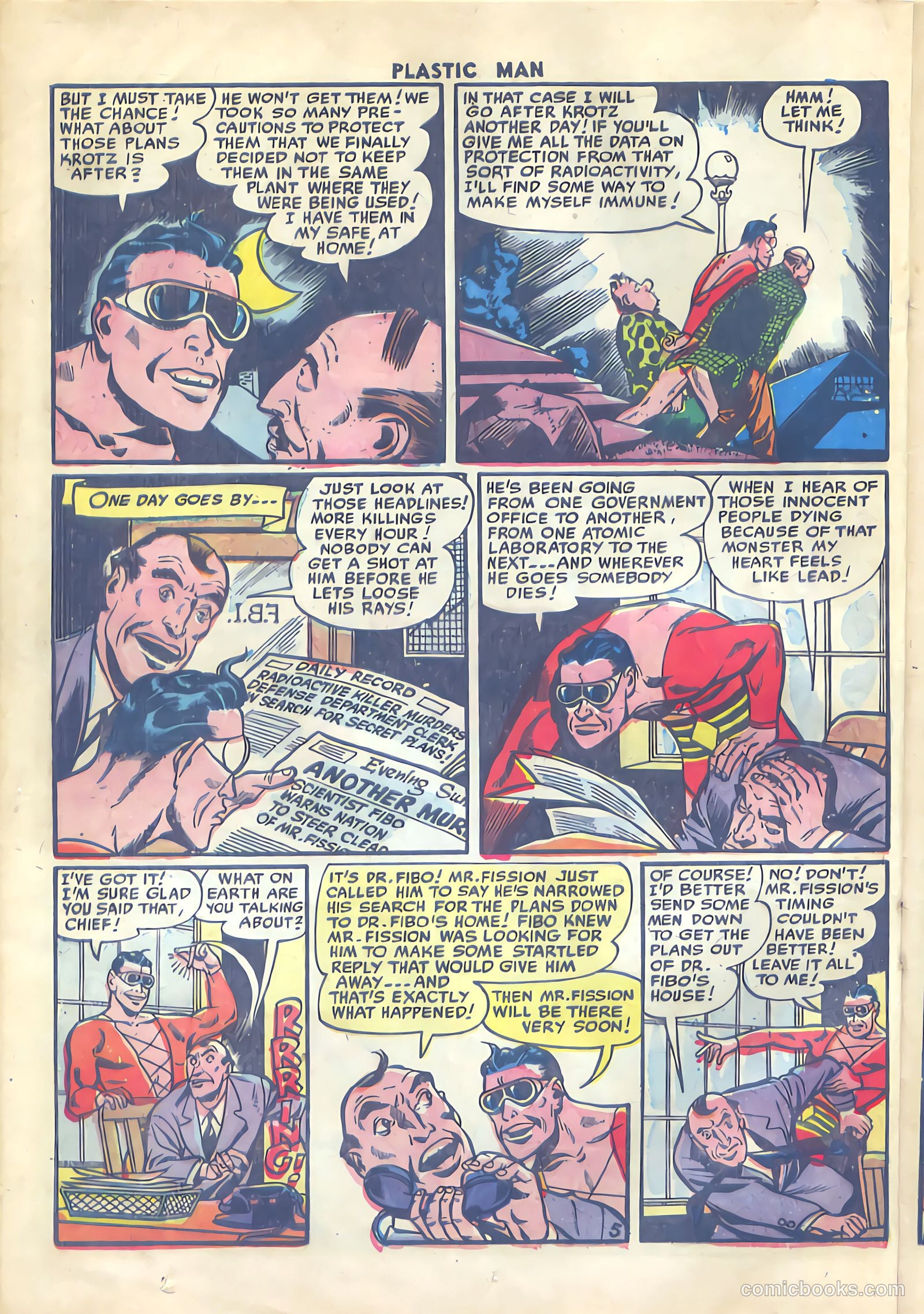 Plastic Man #48 — page 22 of 36