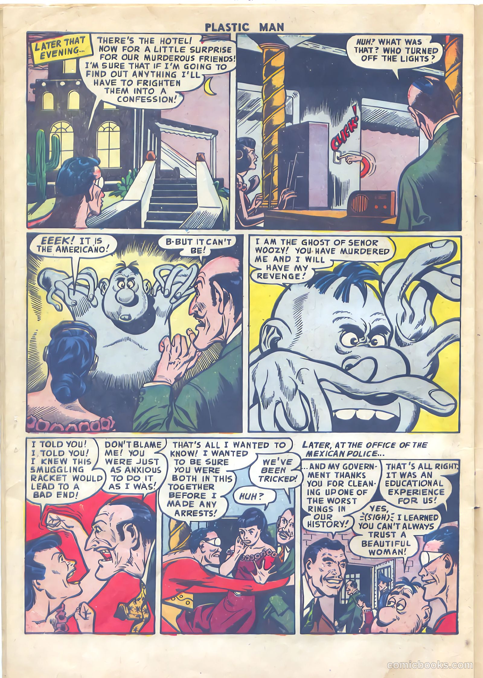 Plastic Man #48 — page 32 of 36