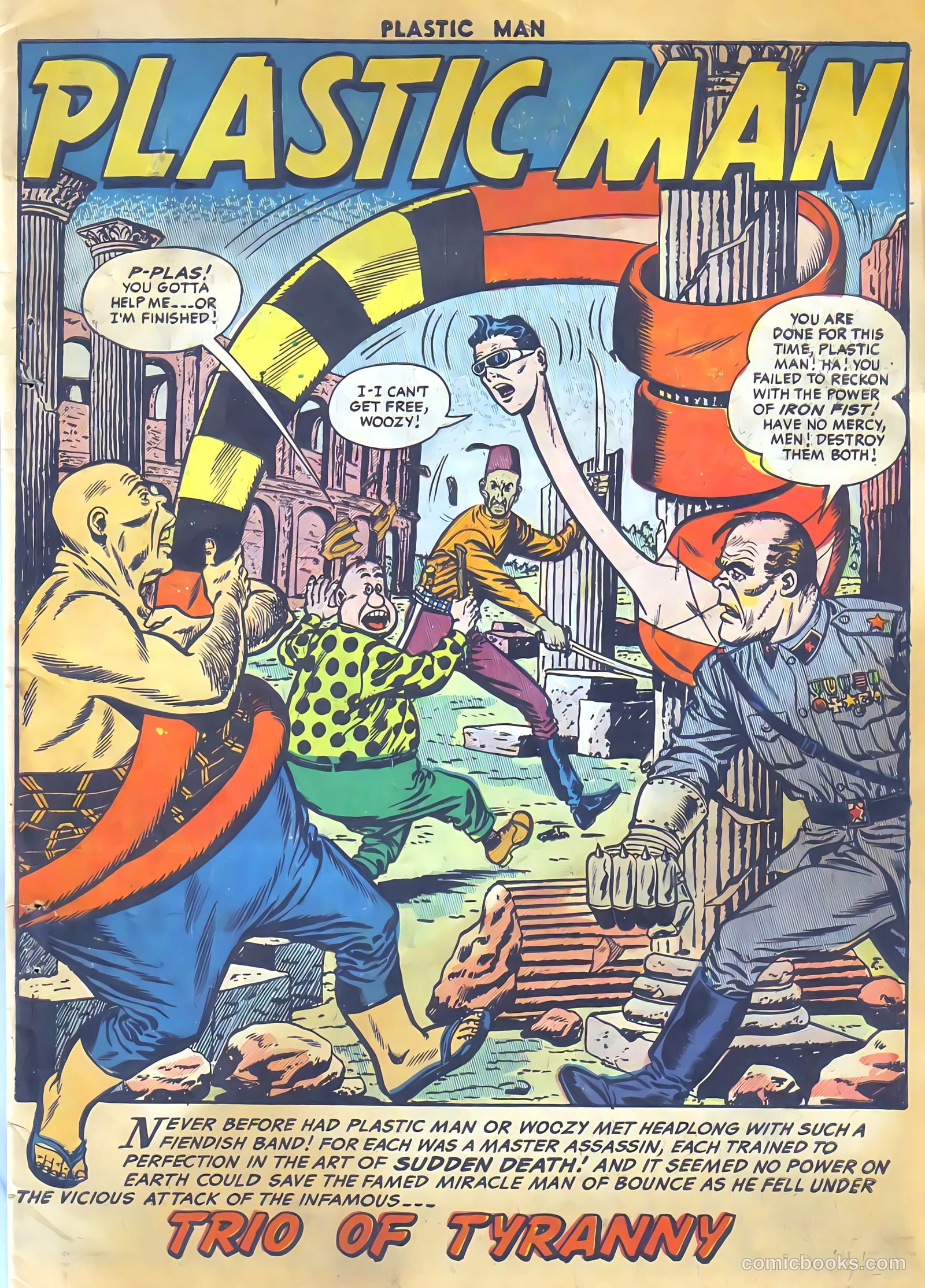 Plastic Man #50 — page 3 of 36