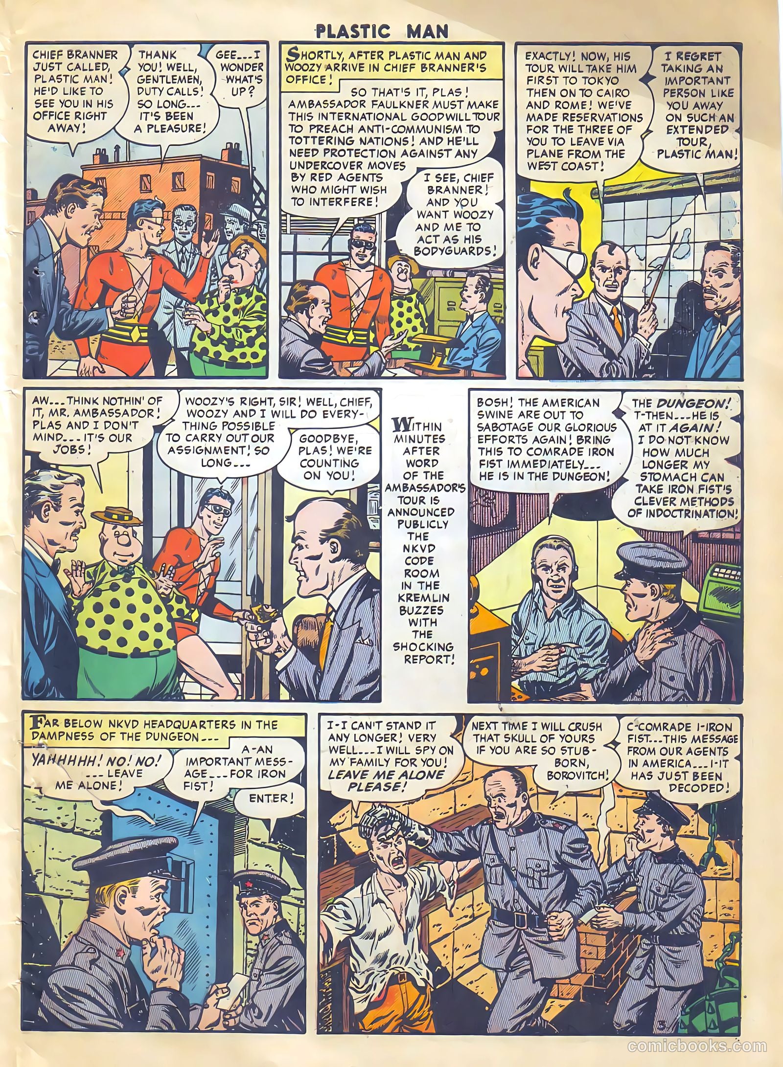 Plastic Man #50 — page 5 of 36