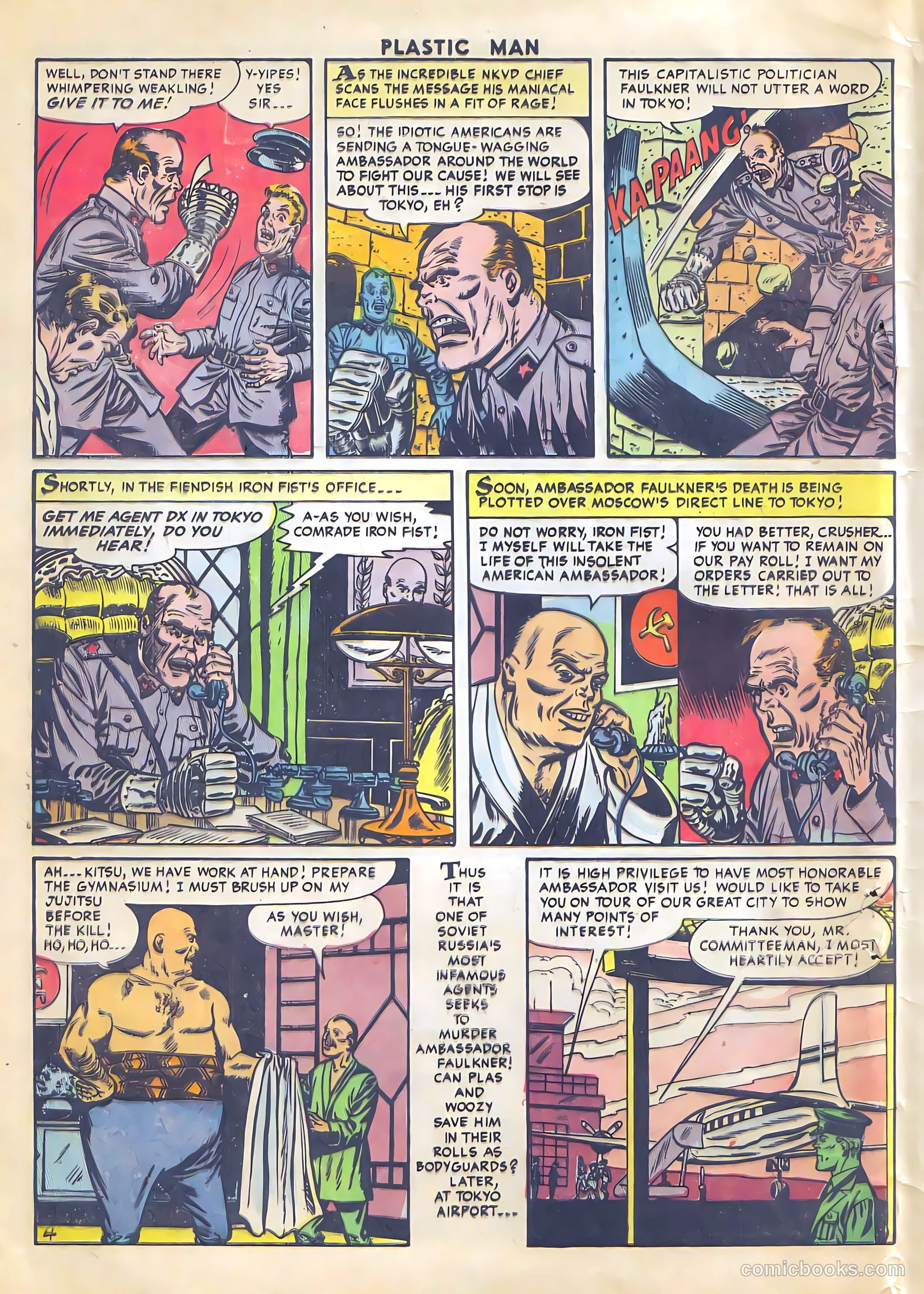 Plastic Man #50 — page 6 of 36