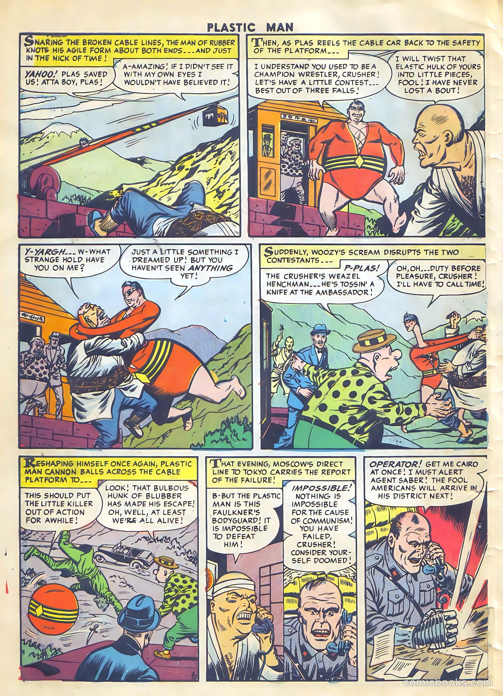 Plastic Man #50 — page 8 of 36