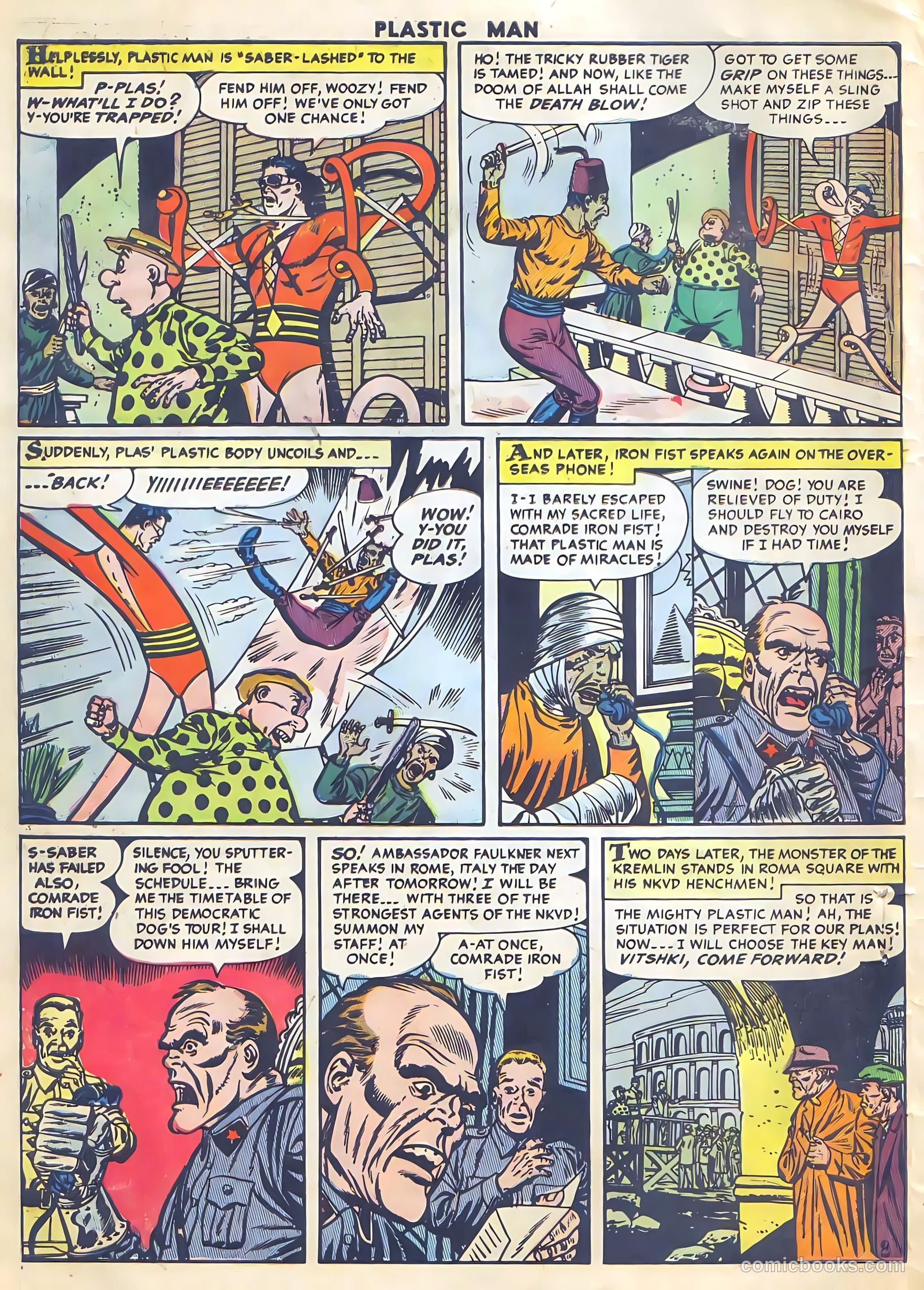 Plastic Man #50 — page 10 of 36