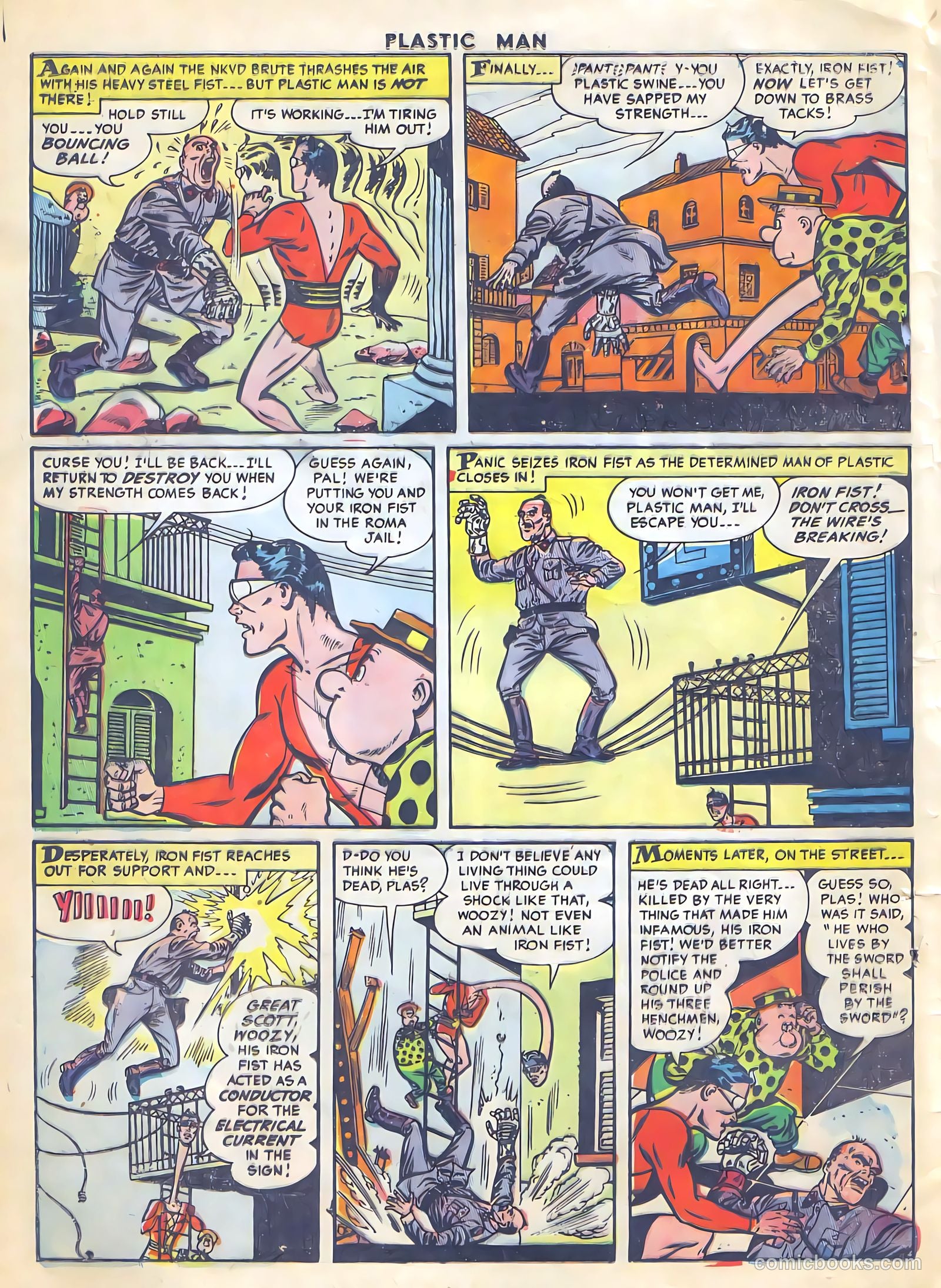 Plastic Man #50 — page 12 of 36