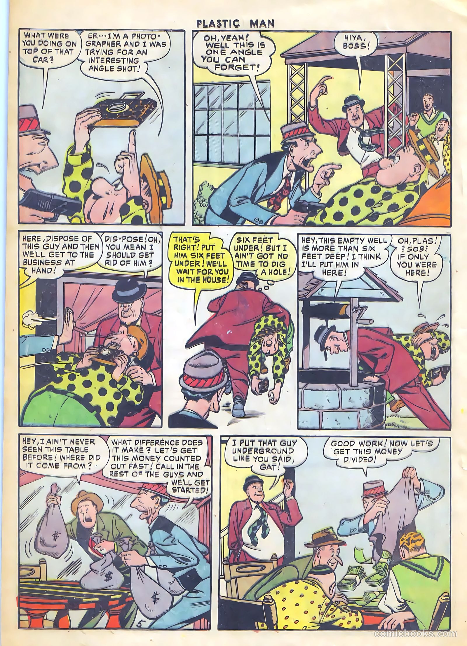 Plastic Man #50 — page 22 of 36