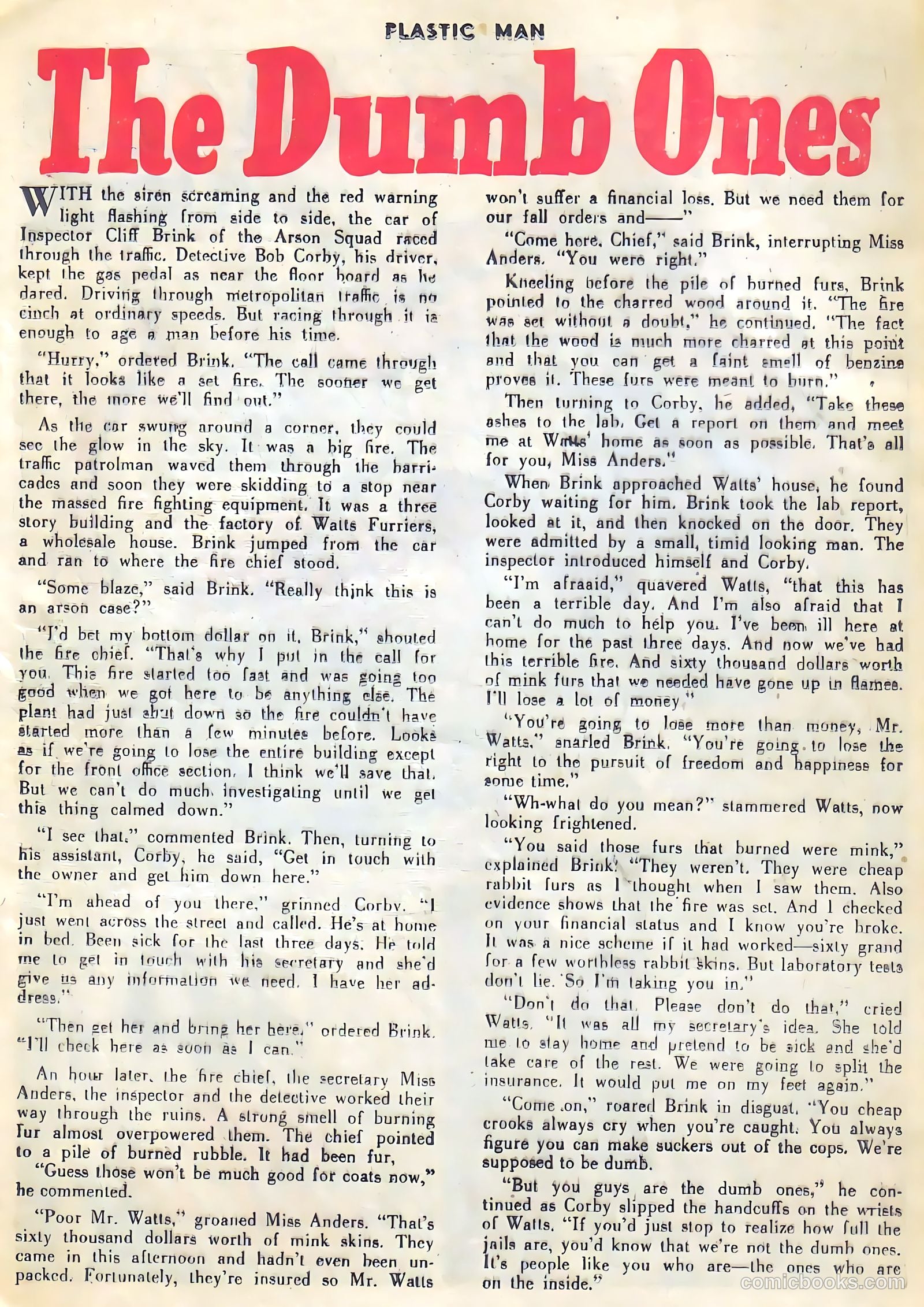 Plastic Man #50 — page 25 of 36