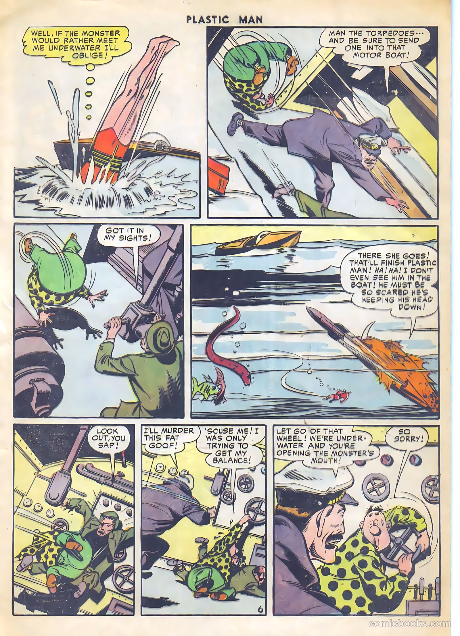 Plastic Man #50 — page 31 of 36