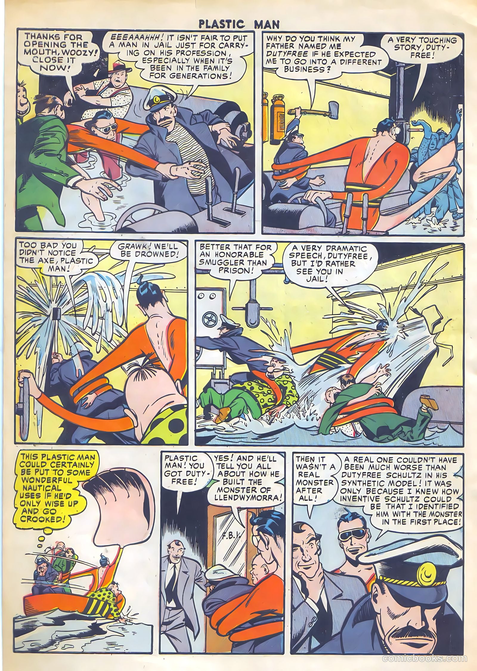 Plastic Man #50 — page 32 of 36